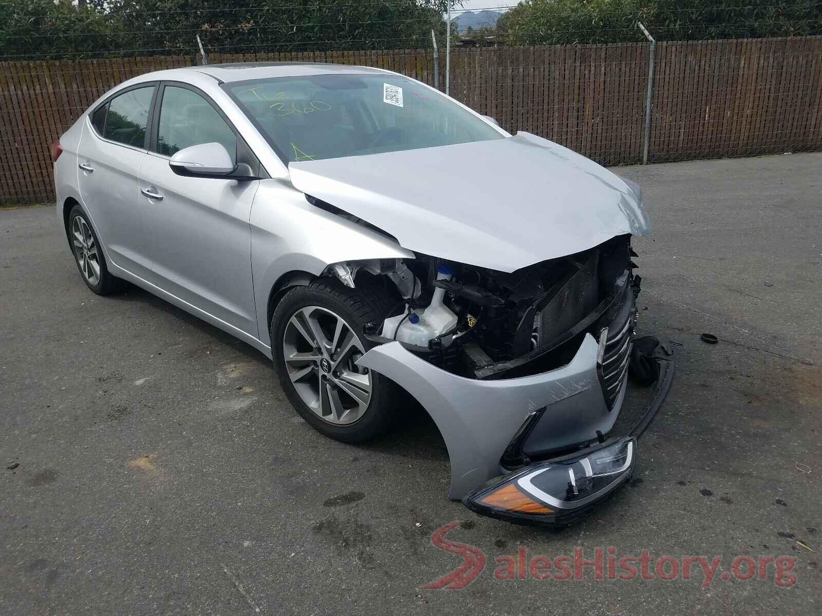 5NPD84LF4HH044406 2017 HYUNDAI ELANTRA