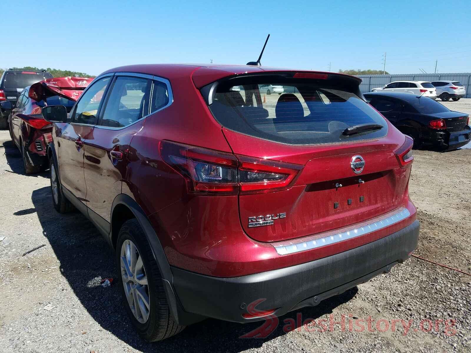 JN1BJ1CV7LW279549 2020 NISSAN ROGUE