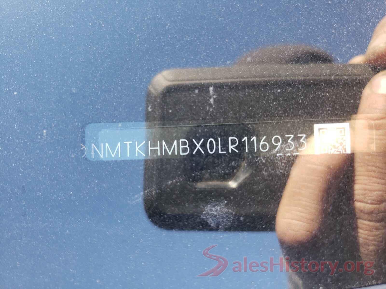 NMTKHMBX0LR116933 2020 TOYOTA C-HR