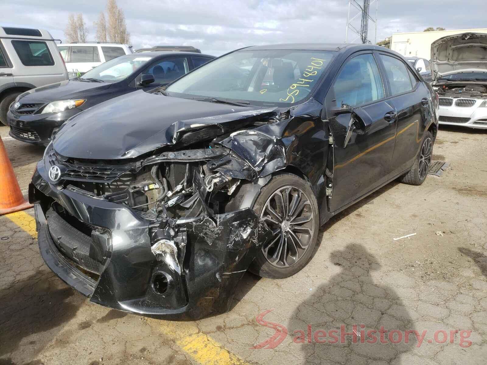 5YFBURHE2GP524736 2016 TOYOTA COROLLA