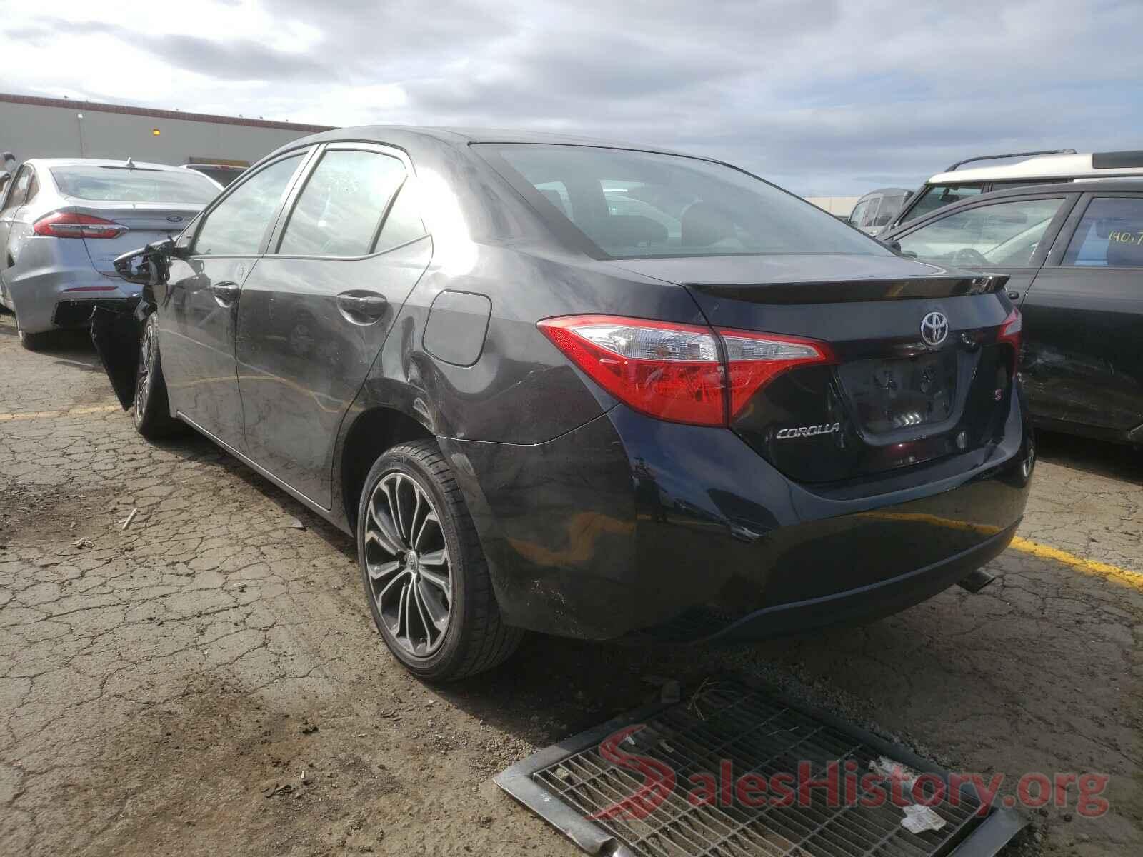 5YFBURHE2GP524736 2016 TOYOTA COROLLA