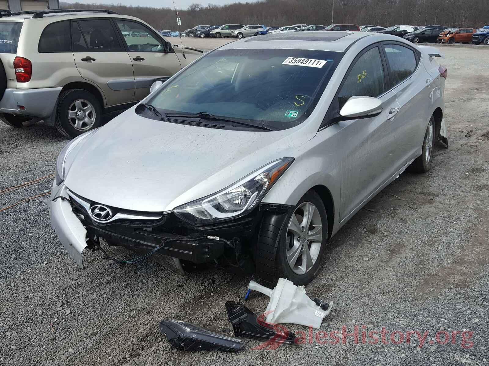 5NPDH4AE6GH669575 2016 HYUNDAI ELANTRA