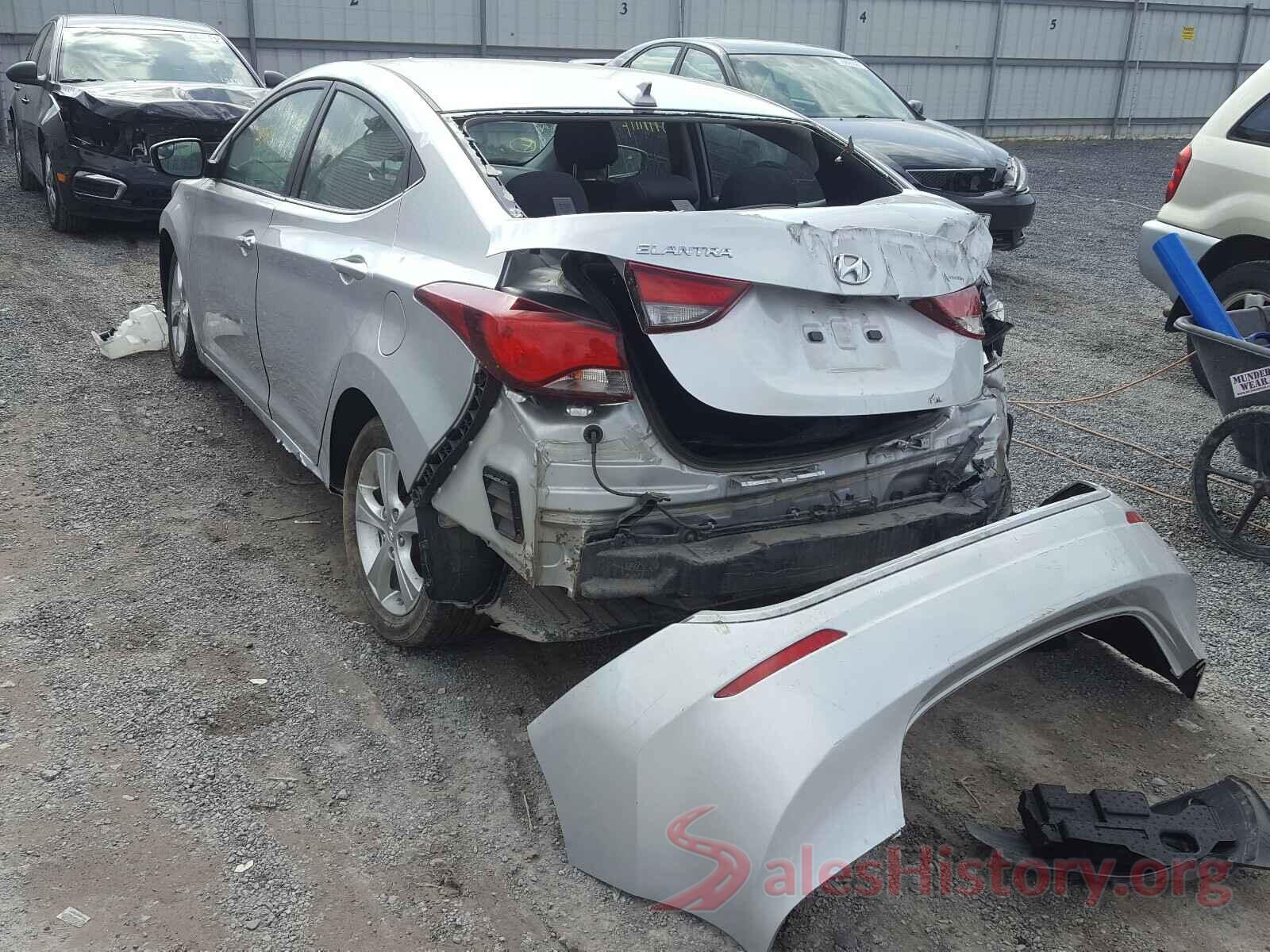 5NPDH4AE6GH669575 2016 HYUNDAI ELANTRA