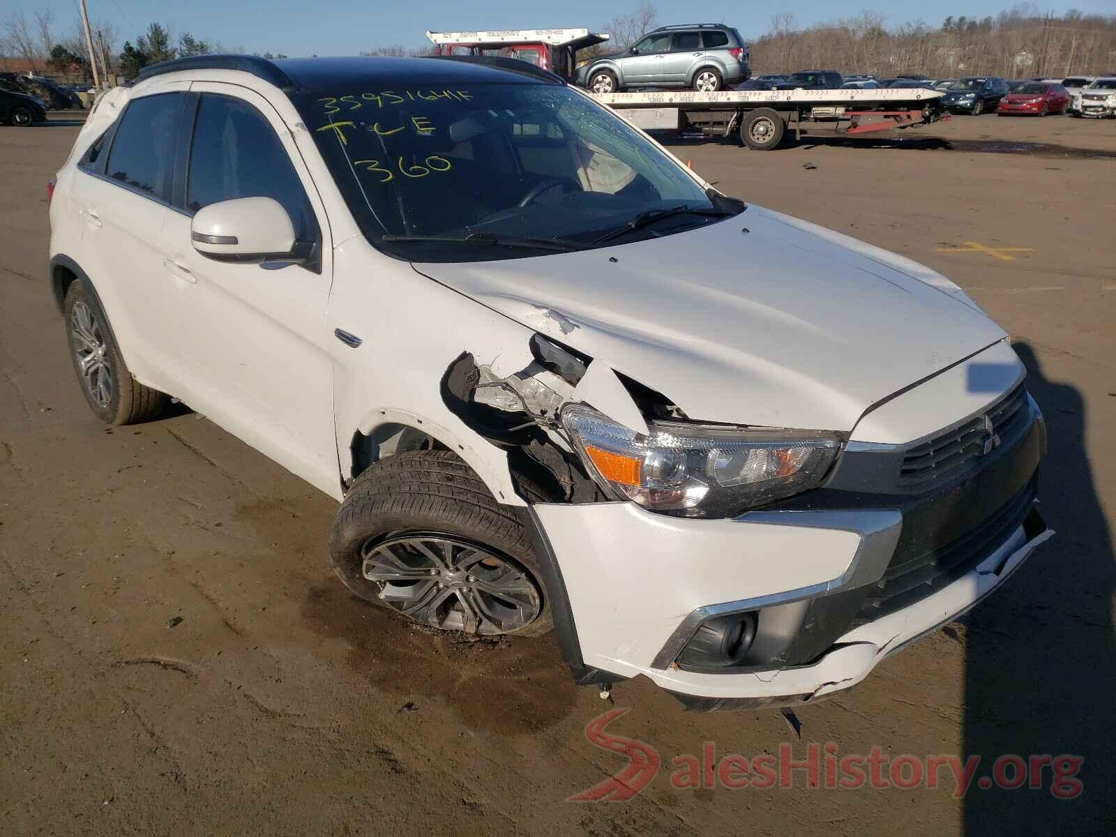 JA4AR4AW2GZ031450 2016 MITSUBISHI OUTLANDER