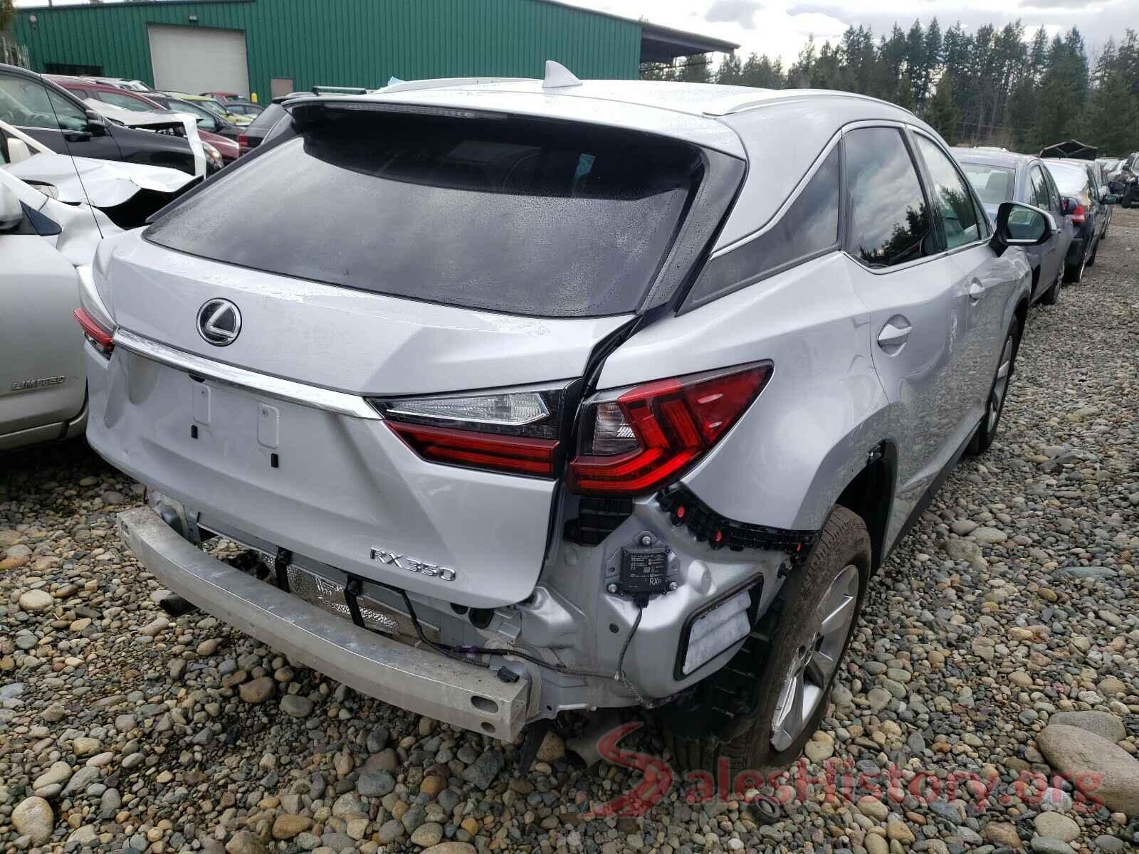 2T2BZMCA5KC172278 2019 LEXUS RX350