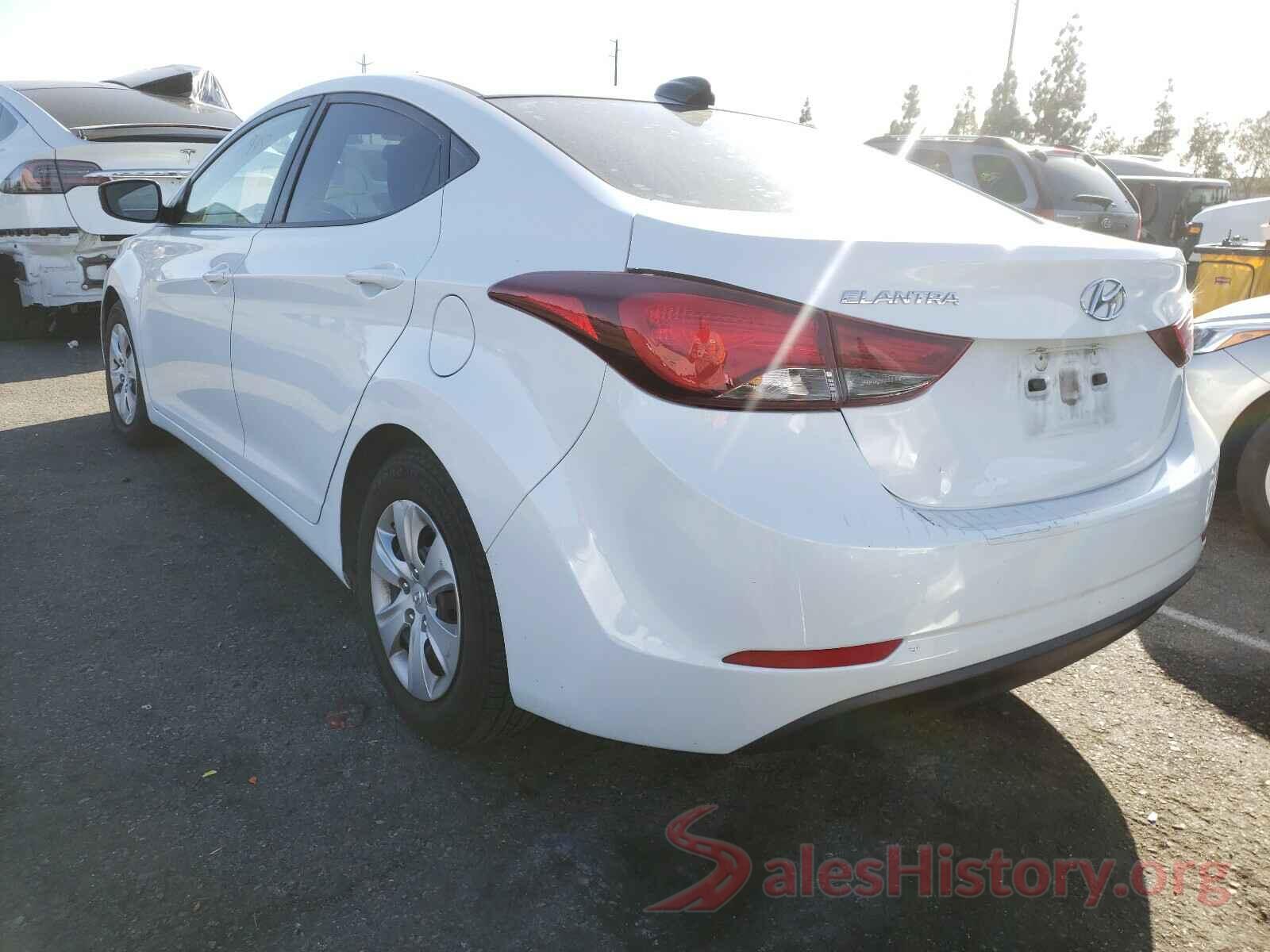 5NPDH4AEXGH776435 2016 HYUNDAI ELANTRA