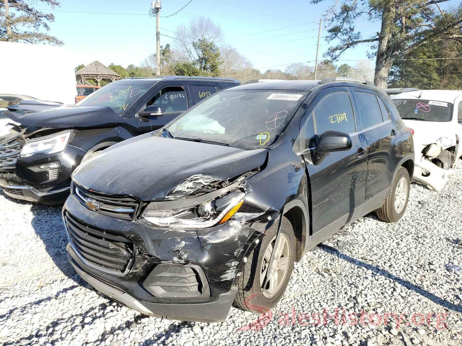 3GNCJLSB6KL398970 2019 CHEVROLET TRAX