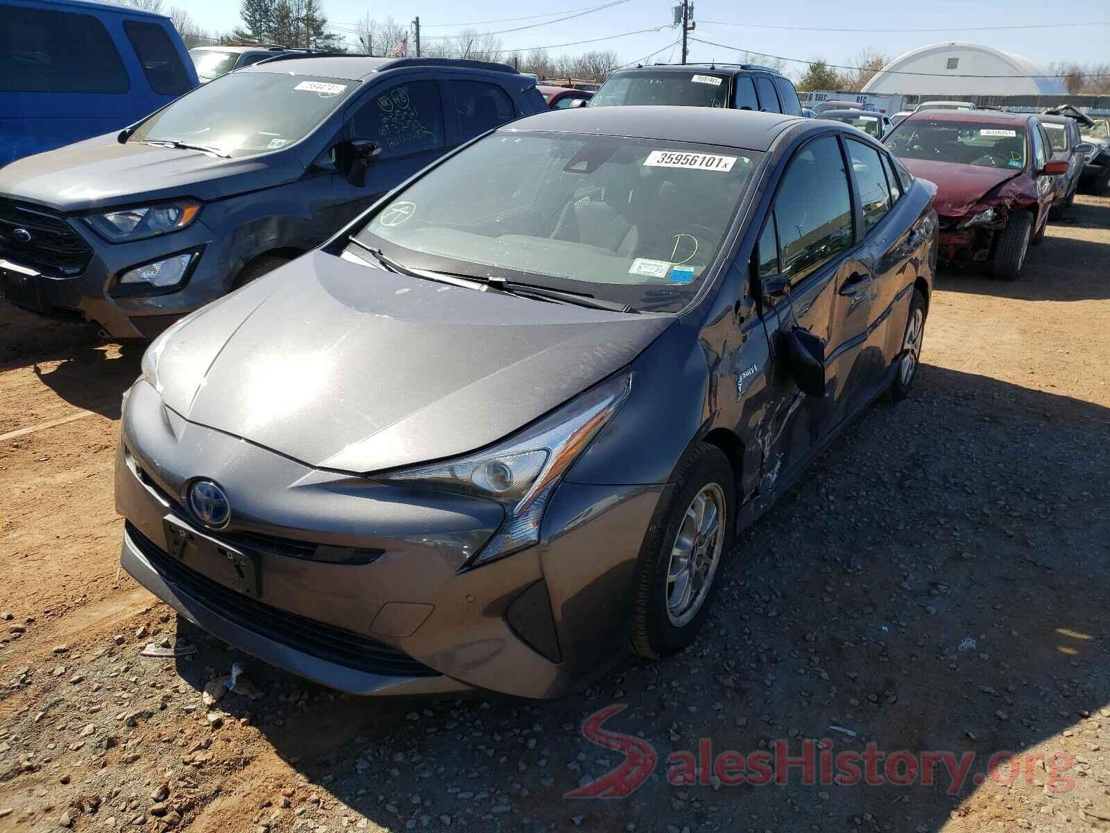 JTDKBRFU0J3586412 2018 TOYOTA PRIUS