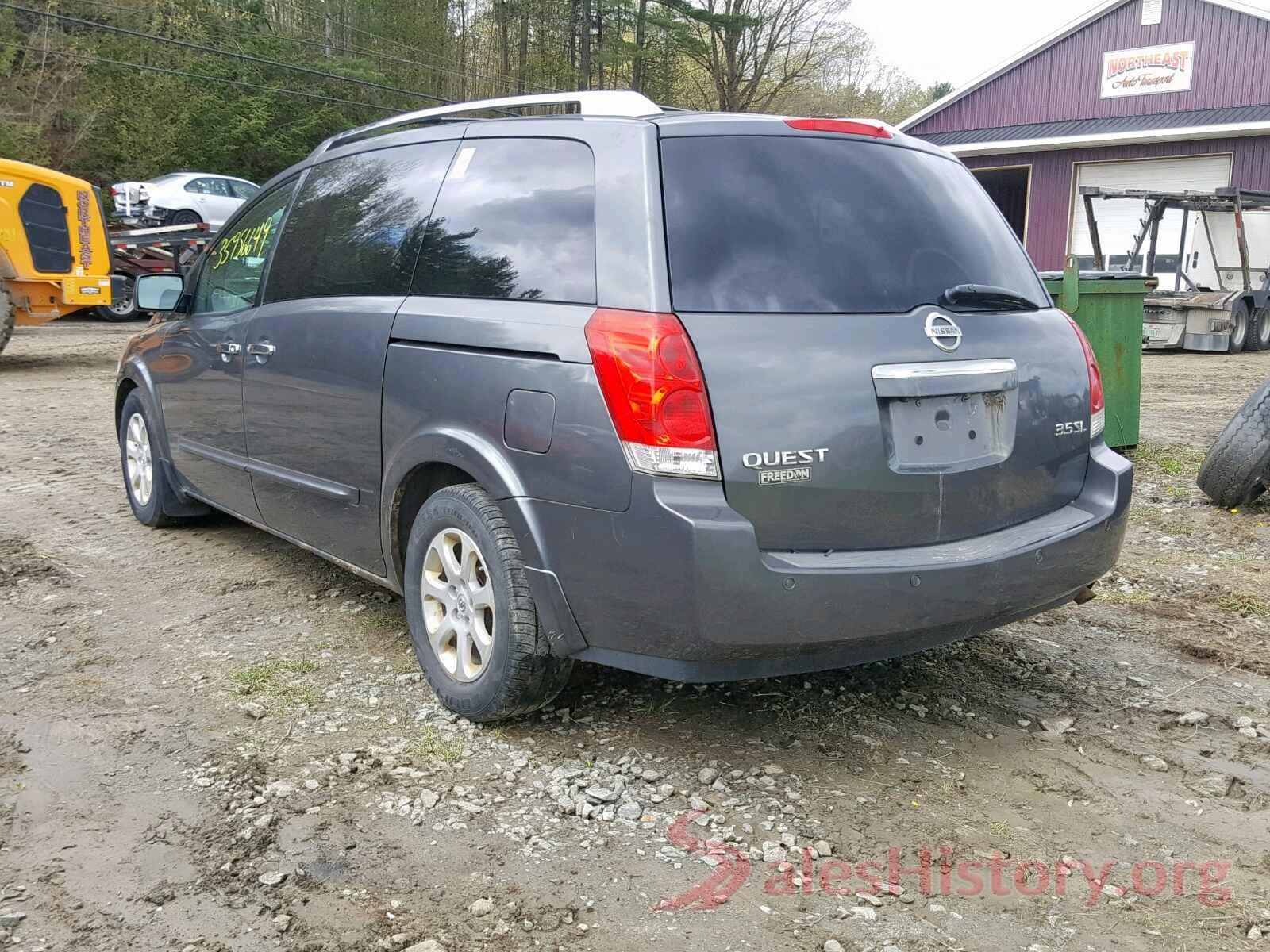 5N1BV28U17N140323 2007 NISSAN QUEST S