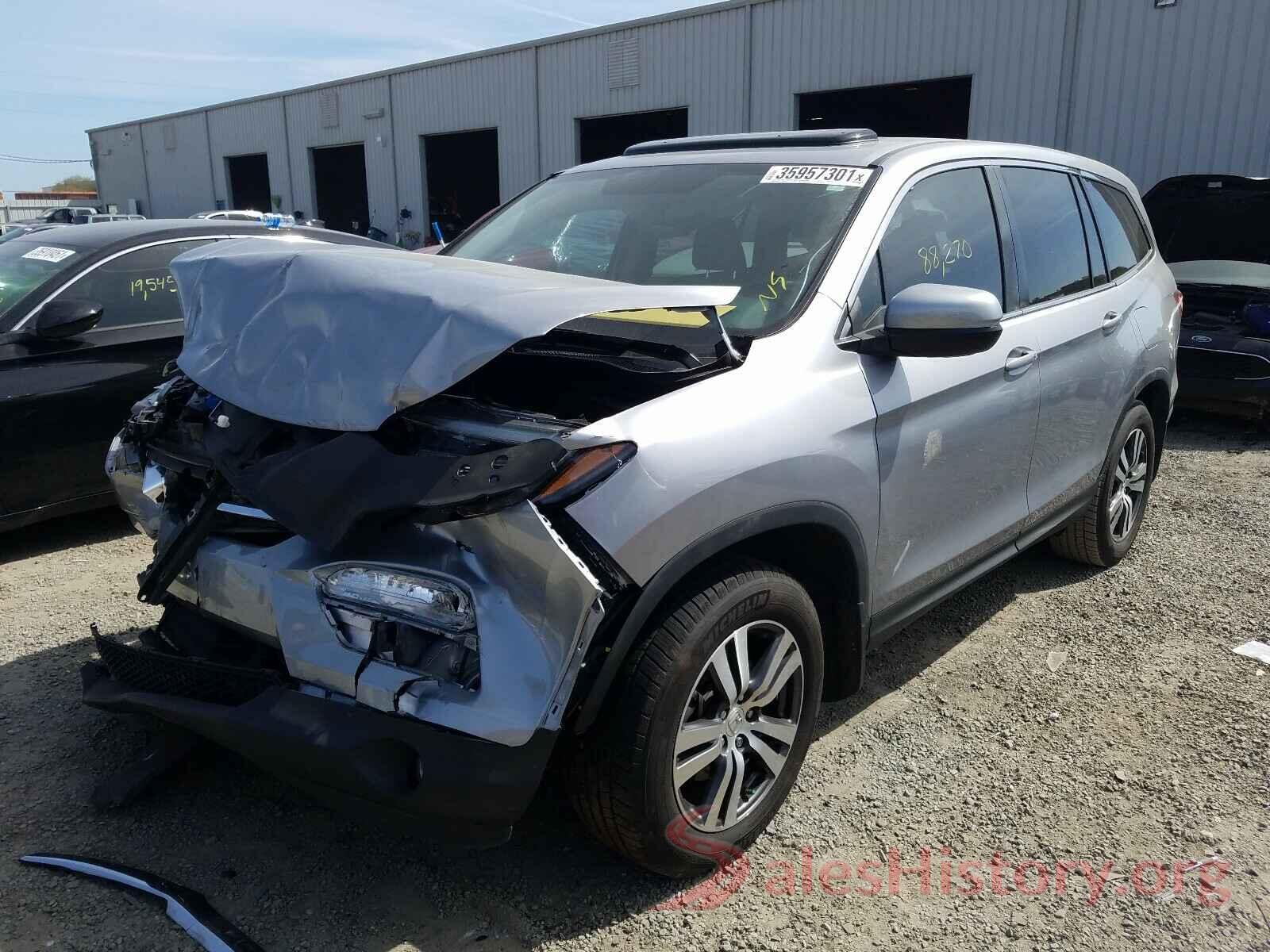 5FNYF5H89HB009737 2017 HONDA PILOT