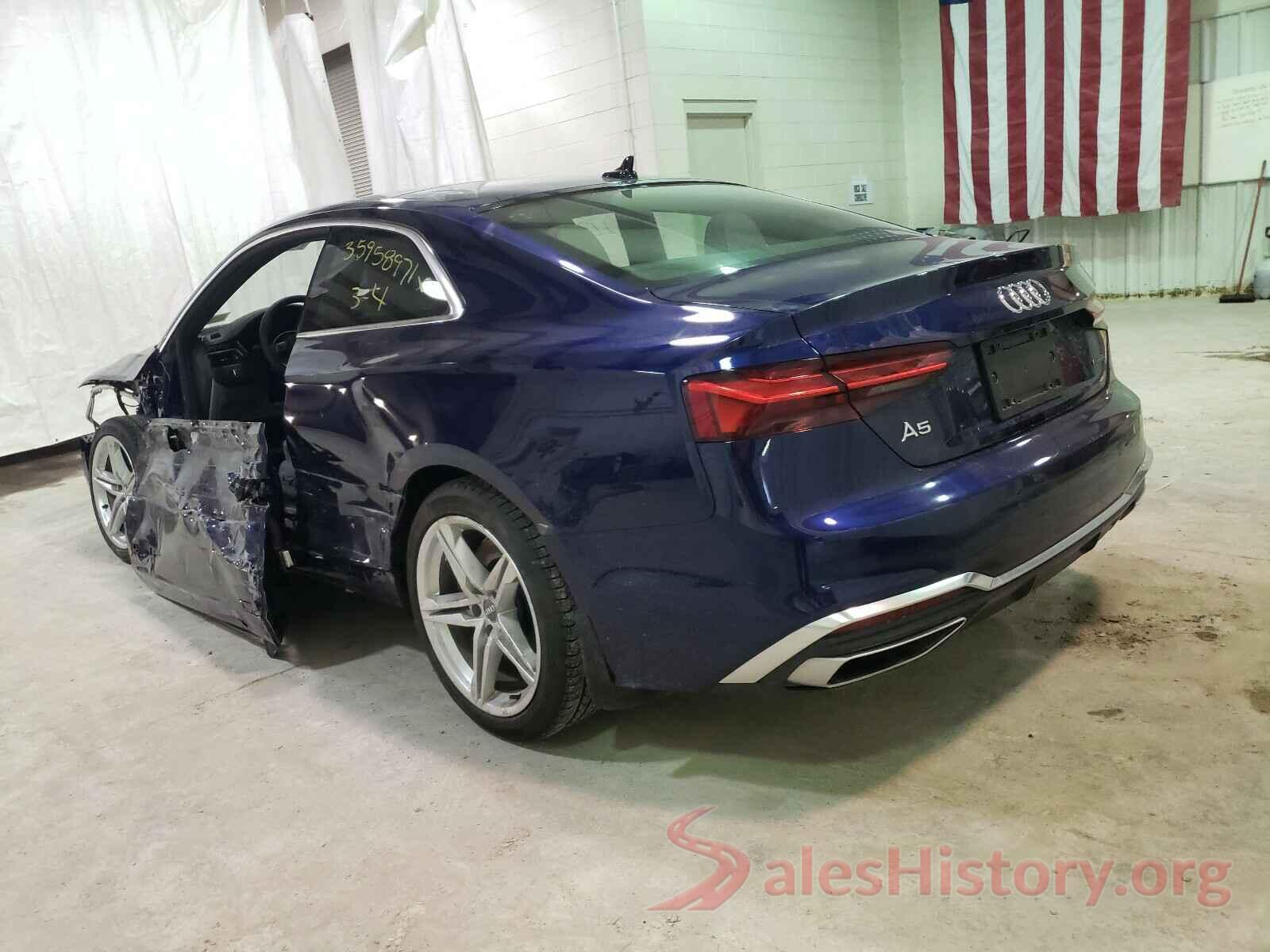 WAUTAAF56MA017028 2021 AUDI A5