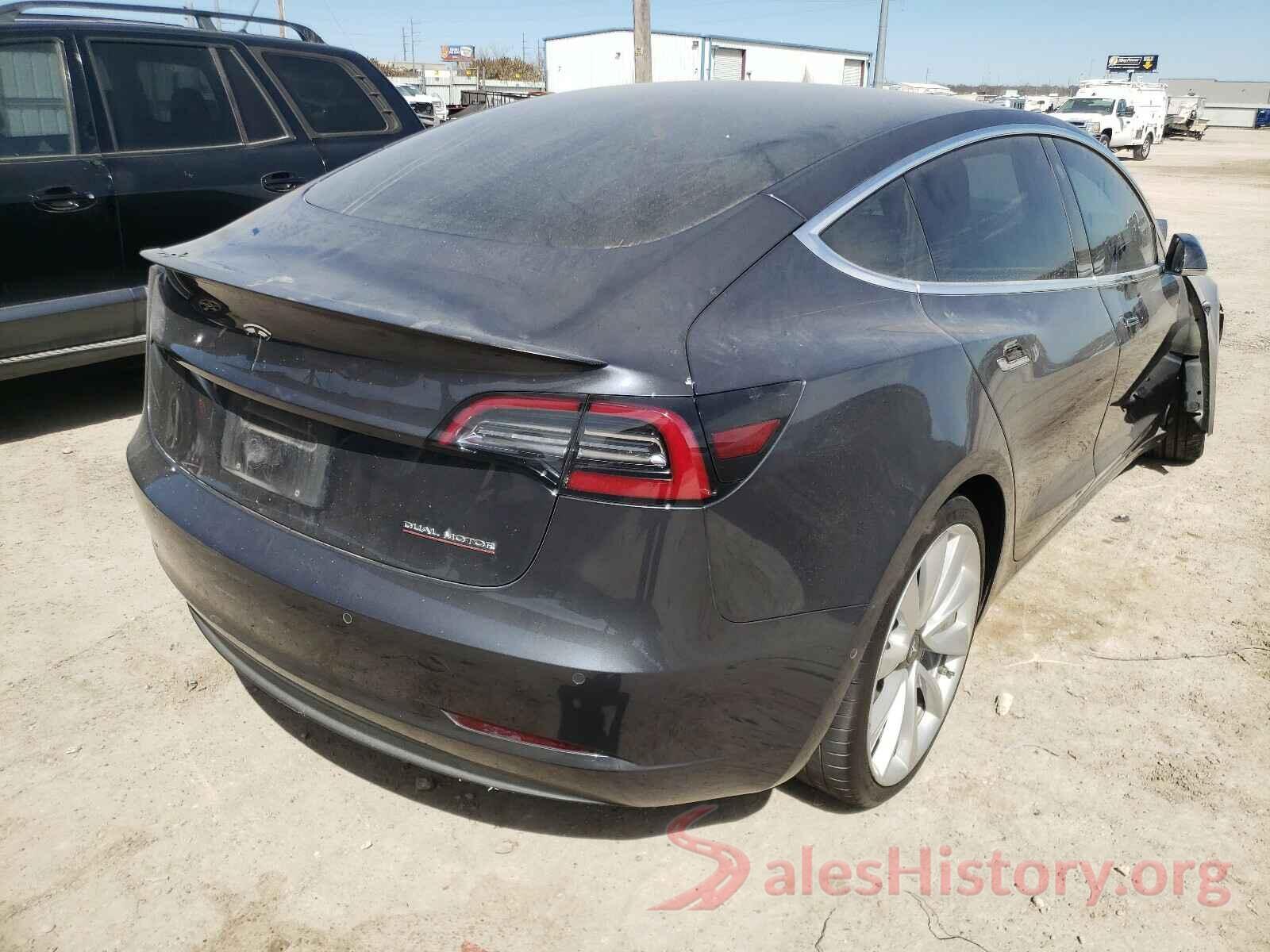 5YJ3E1EB2JF083304 2018 TESLA MODEL 3