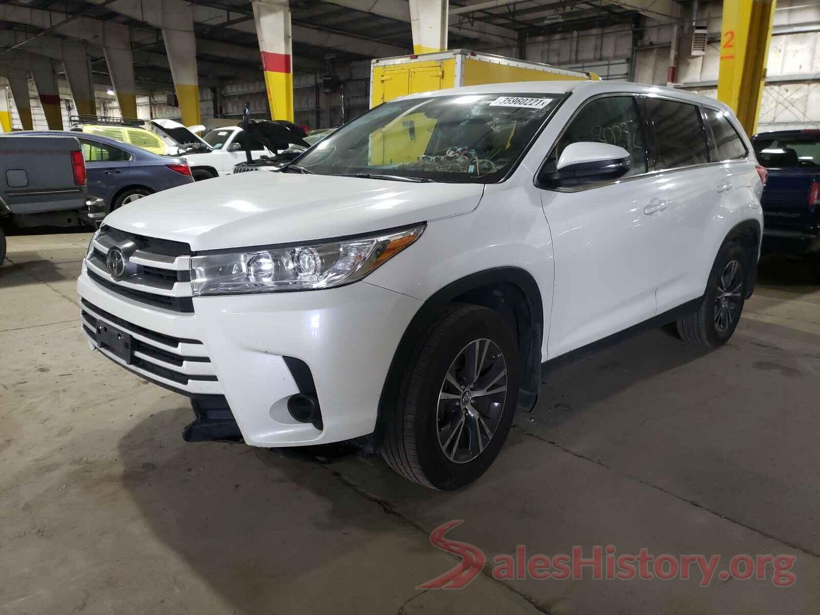 5TDBZRFH8KS950106 2019 TOYOTA HIGHLANDER