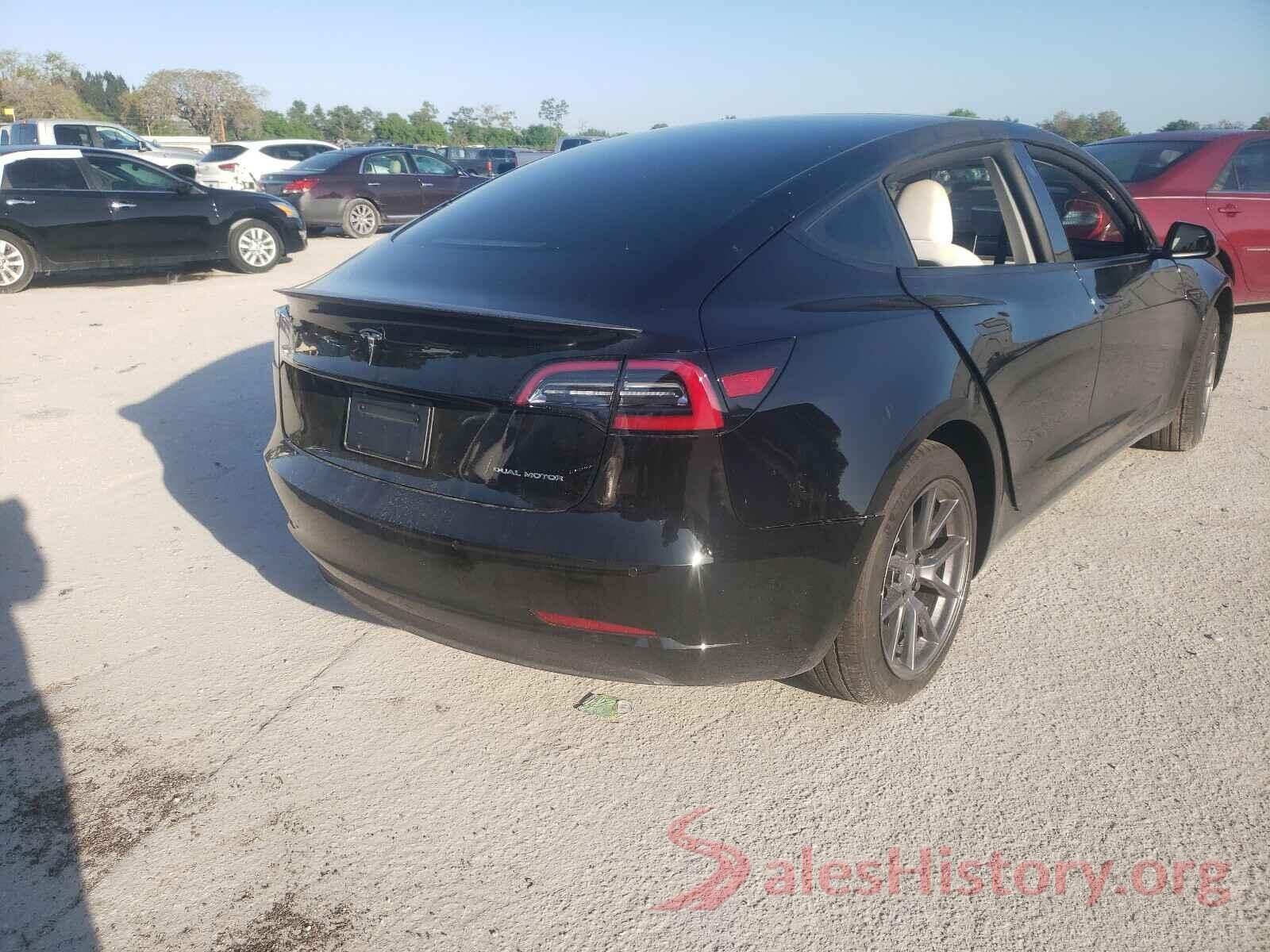 5YJ3E1EB7MF855798 2021 TESLA MODEL 3