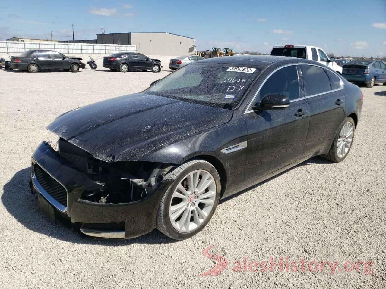 SAJBE4FX7JCY59299 2018 JAGUAR XF