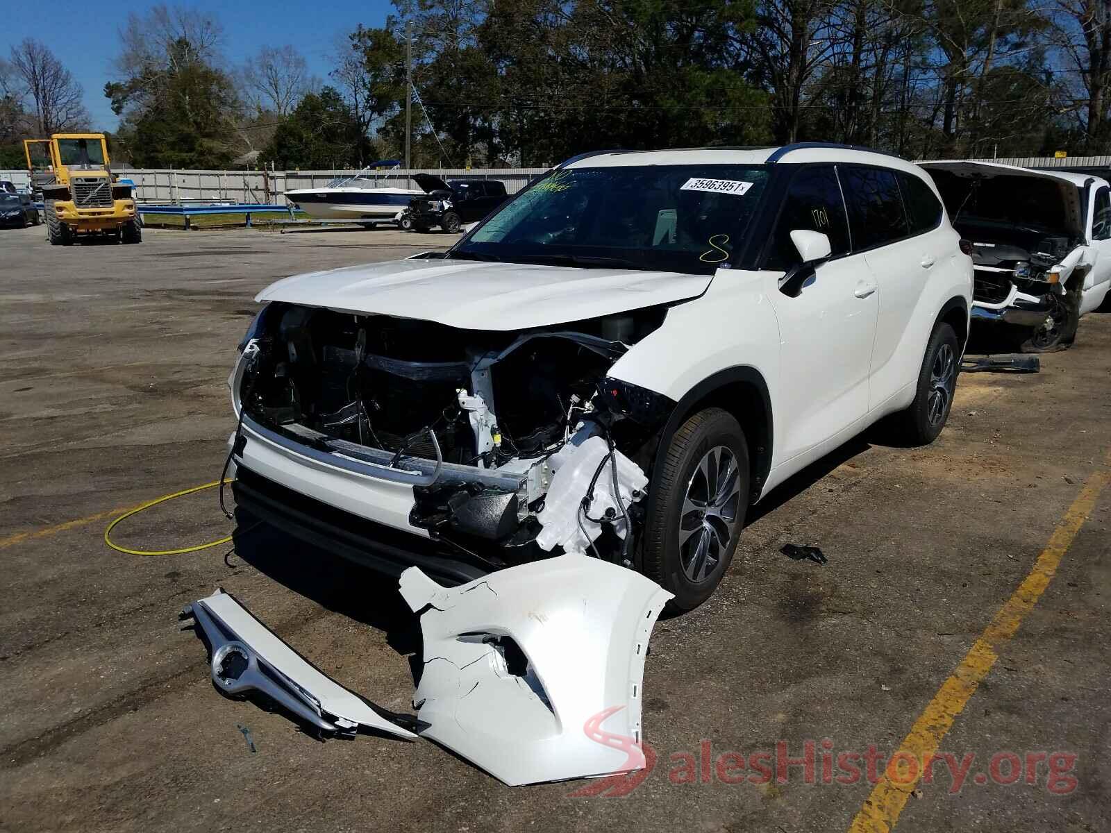 5TDGZRAH6MS049378 2021 TOYOTA HIGHLANDER