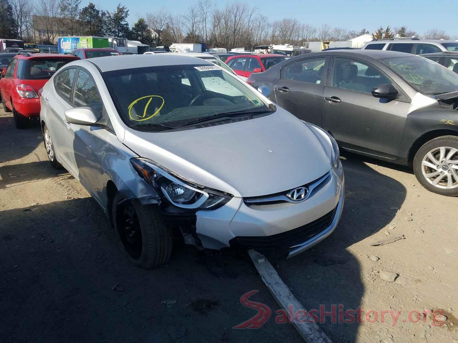 5NPDH4AE2GH727987 2016 HYUNDAI ELANTRA