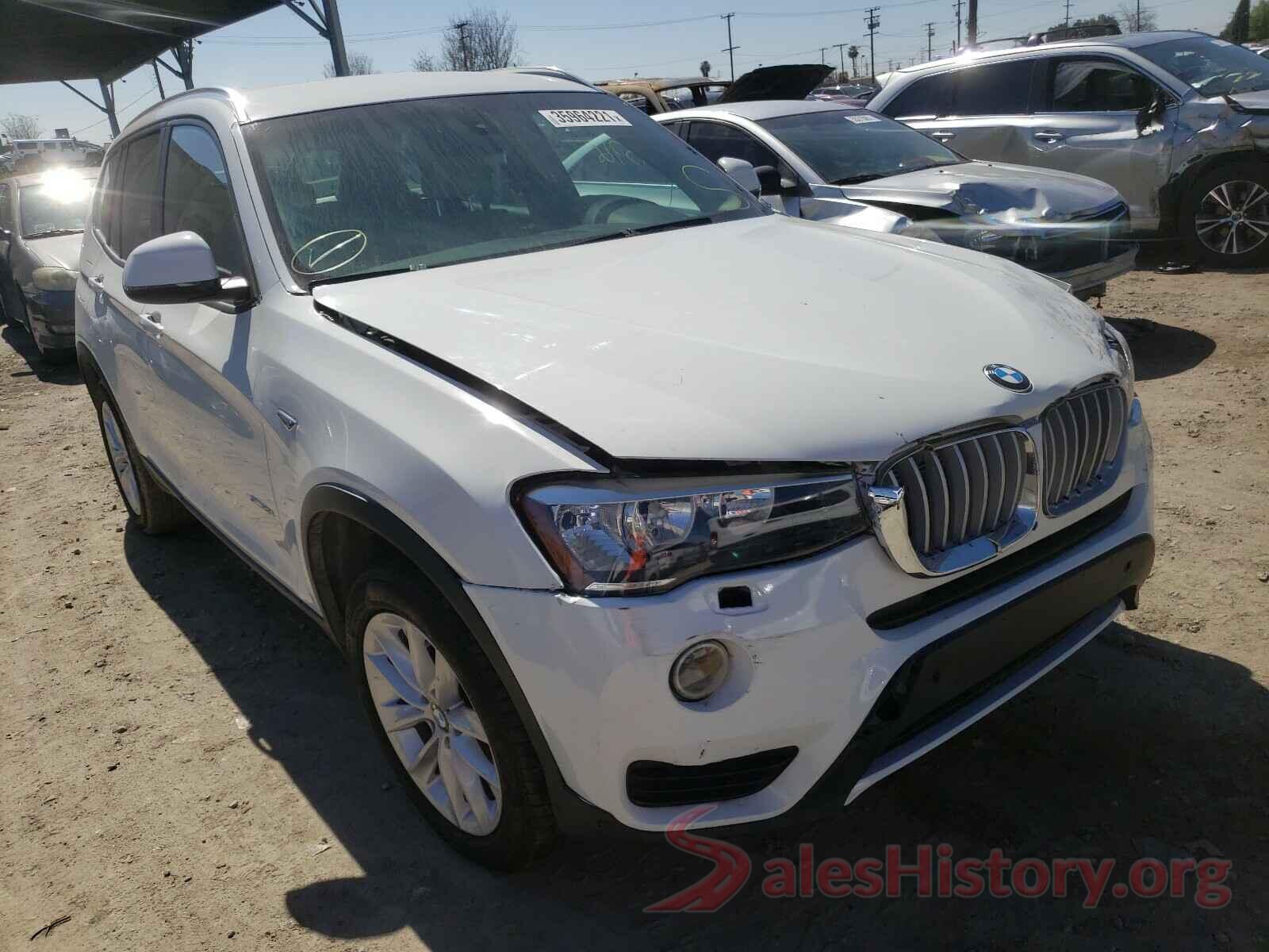 5UXWZ7C31H0V86801 2017 BMW X3