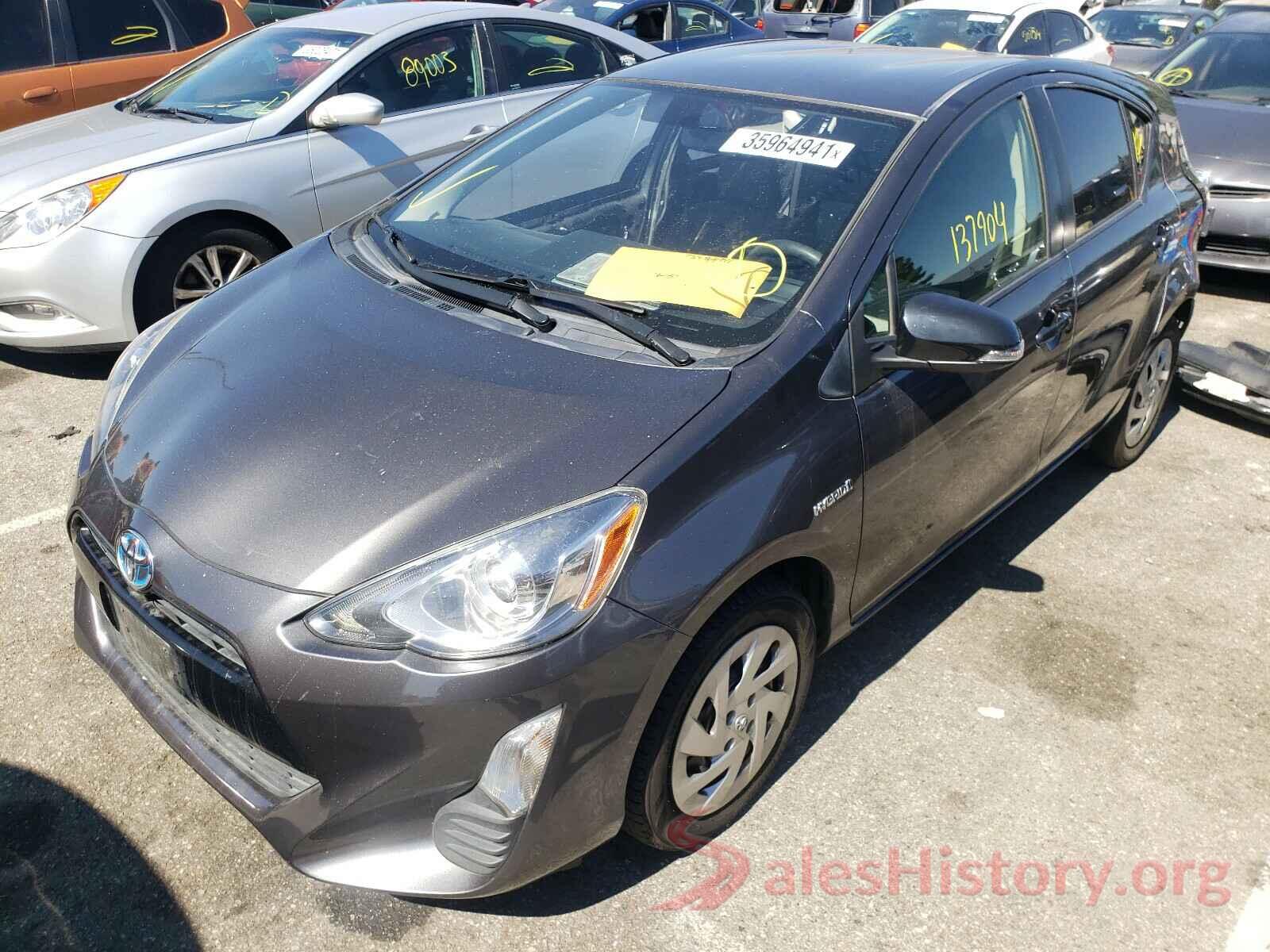 JTDKDTB36G1128155 2016 TOYOTA PRIUS