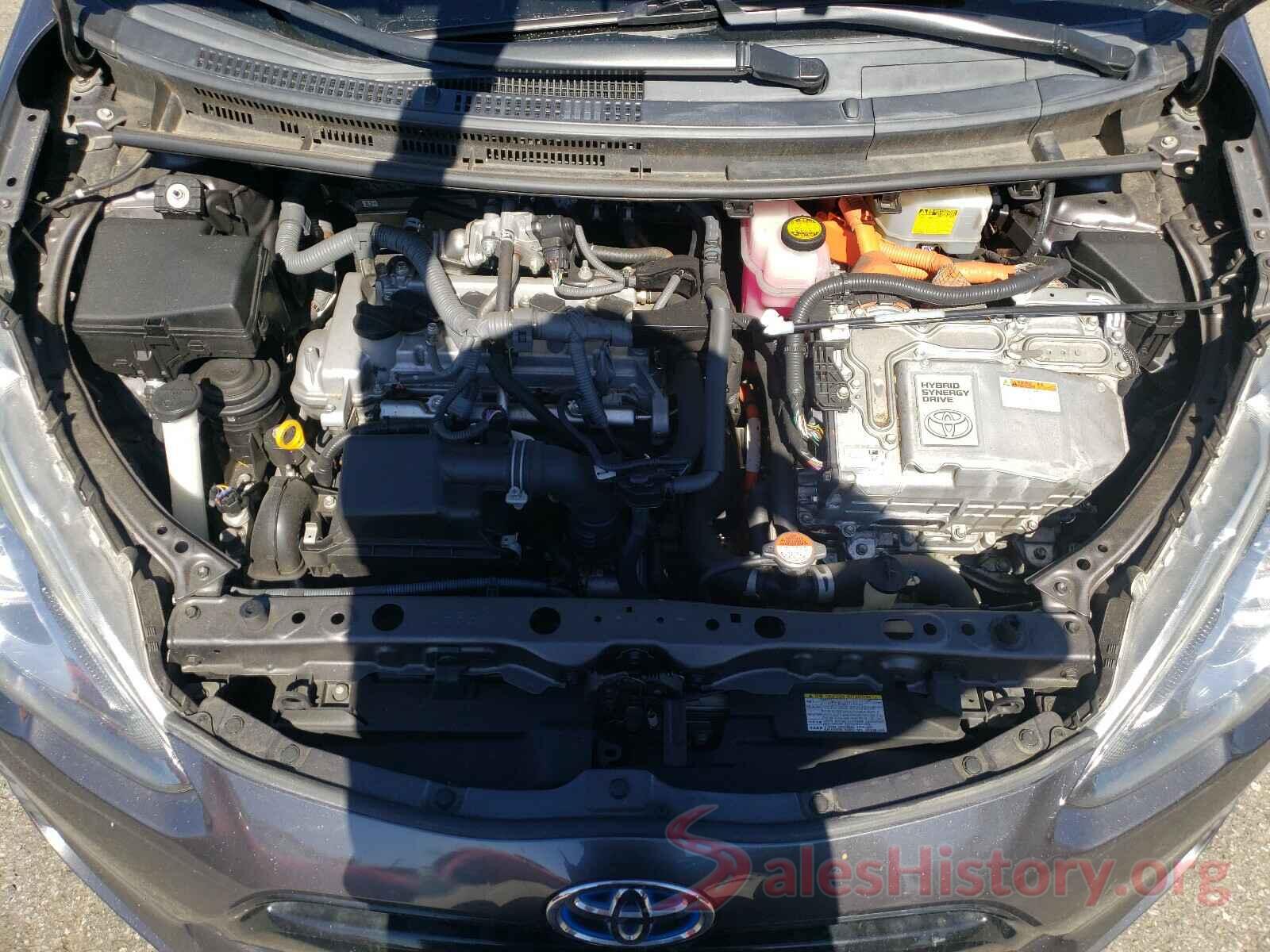 JTDKDTB36G1128155 2016 TOYOTA PRIUS