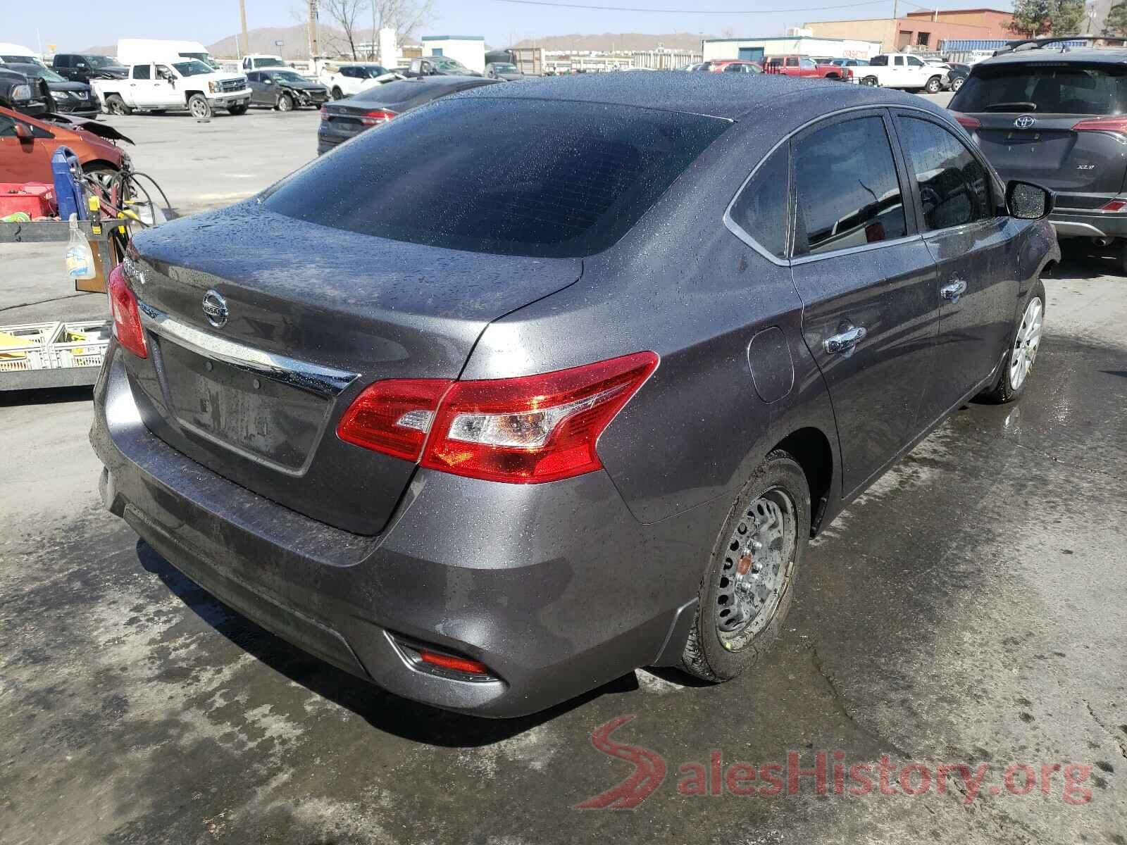 3N1AB7AP3KY447100 2019 NISSAN SENTRA