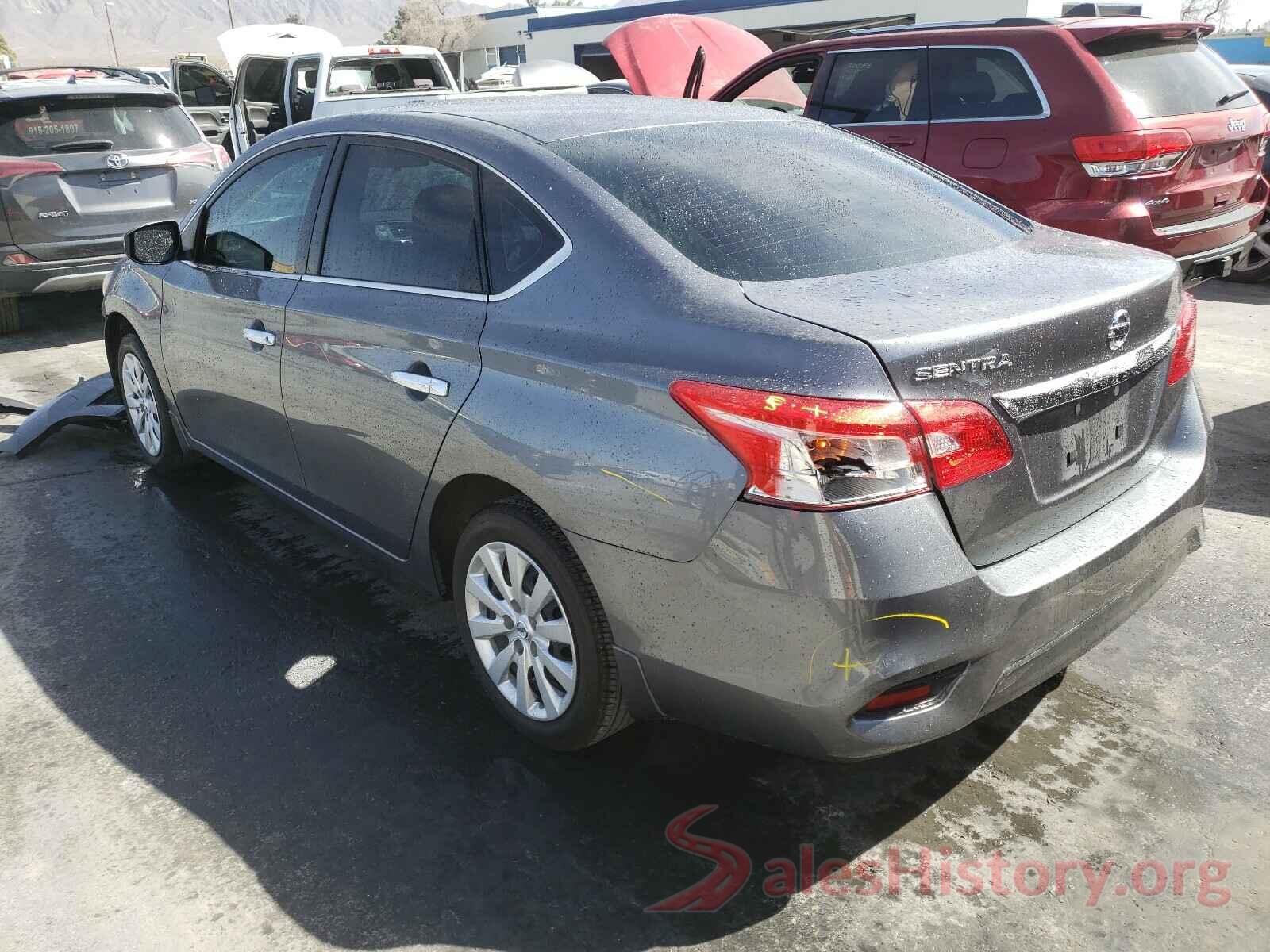 3N1AB7AP3KY447100 2019 NISSAN SENTRA