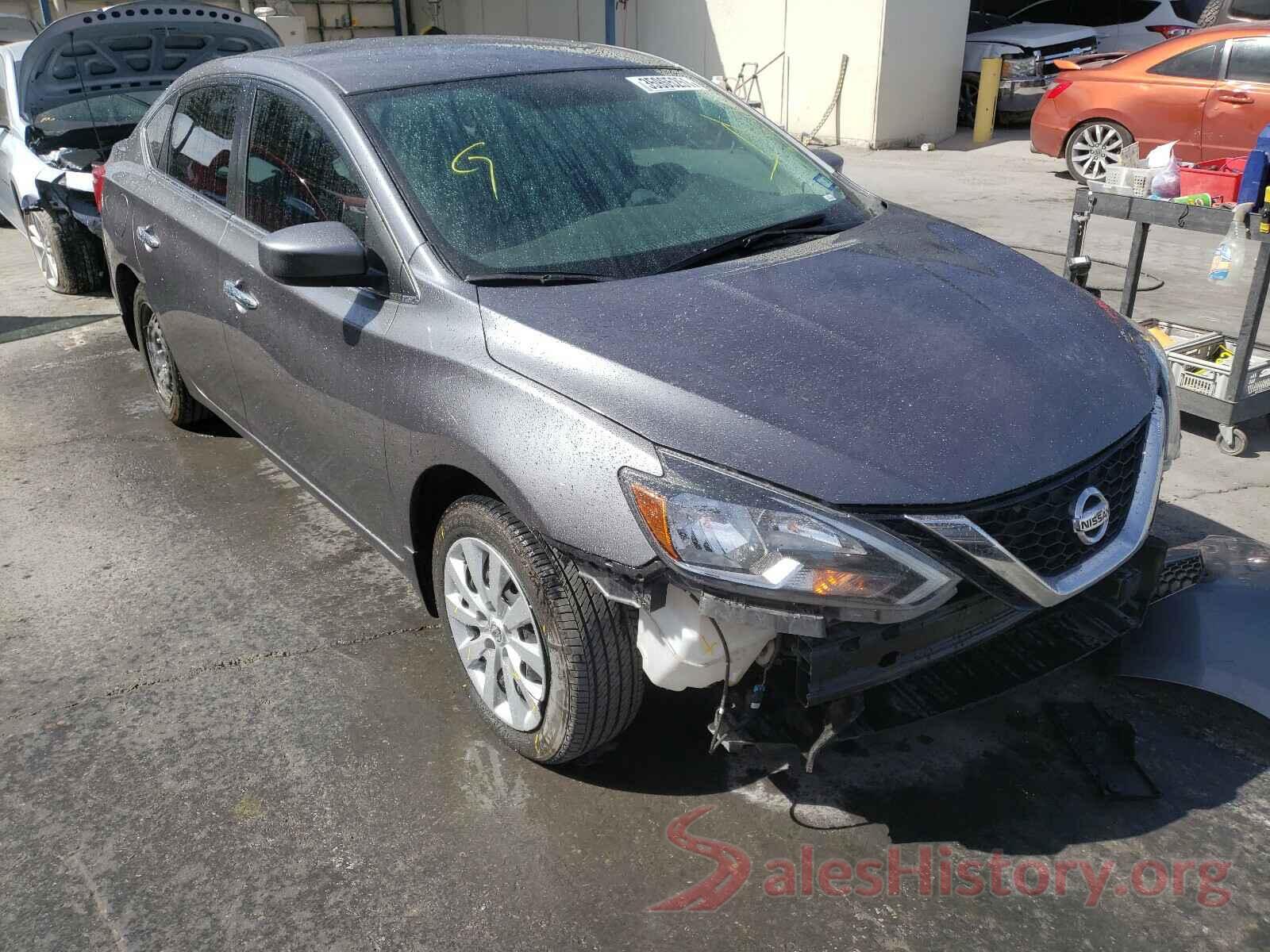 3N1AB7AP3KY447100 2019 NISSAN SENTRA