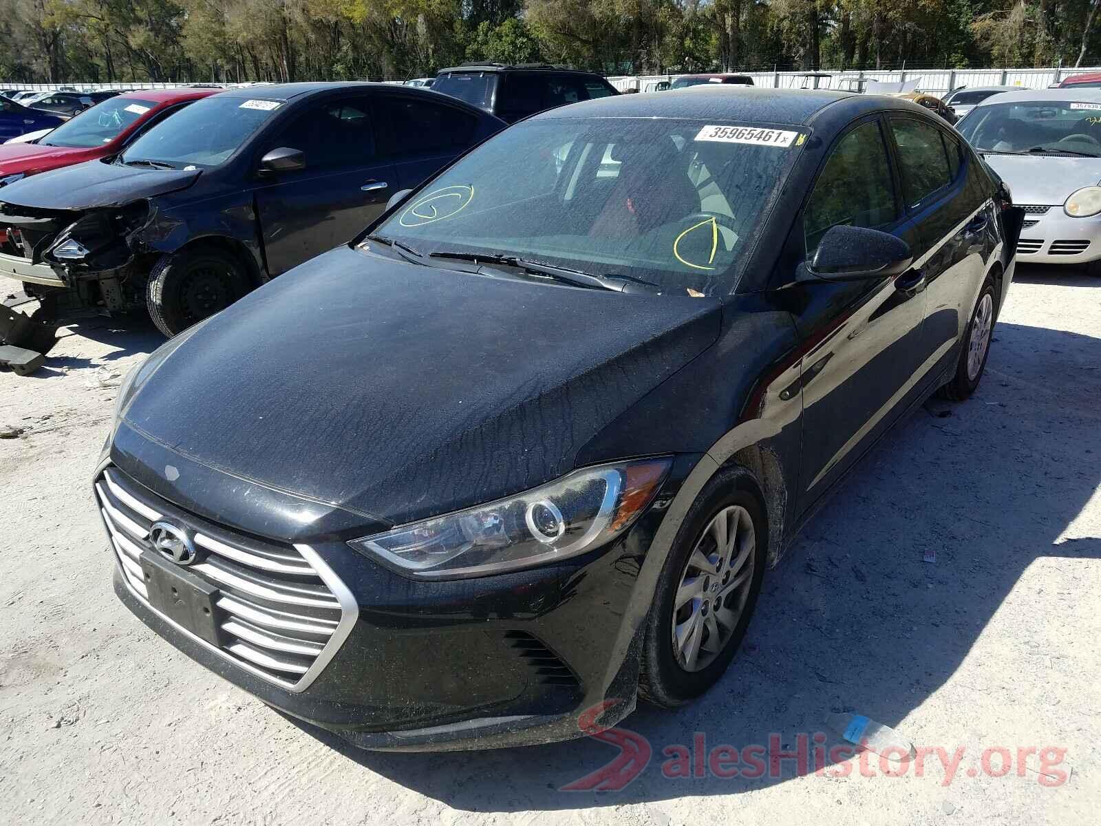 5NPD74LF5HH102185 2017 HYUNDAI ELANTRA