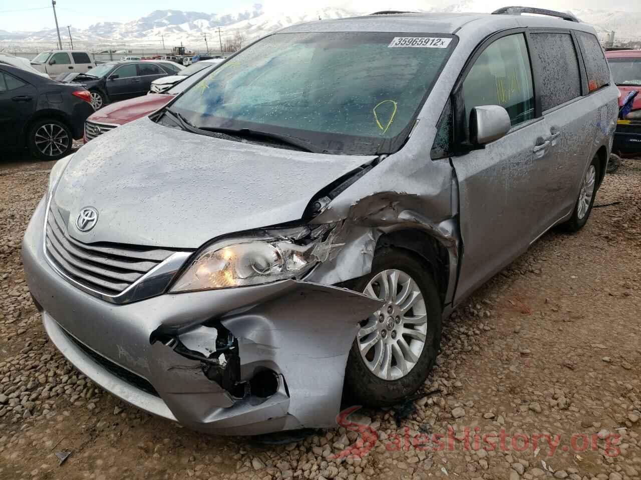 5TDYK3DC2GS713864 2016 TOYOTA SIENNA