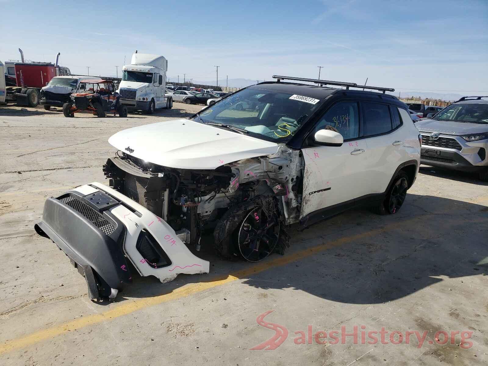 3C4NJCBB0KT789209 2019 JEEP COMPASS