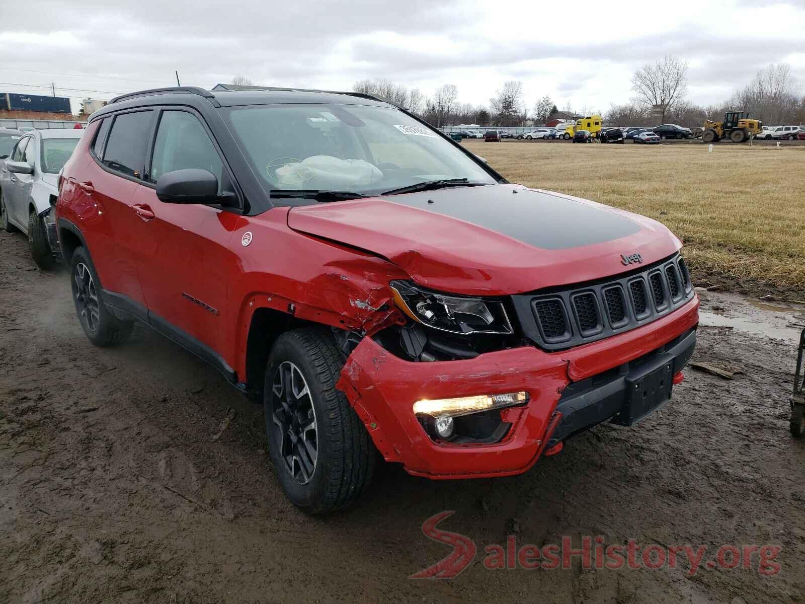 3C4NJDDB1LT163141 2020 JEEP COMPASS