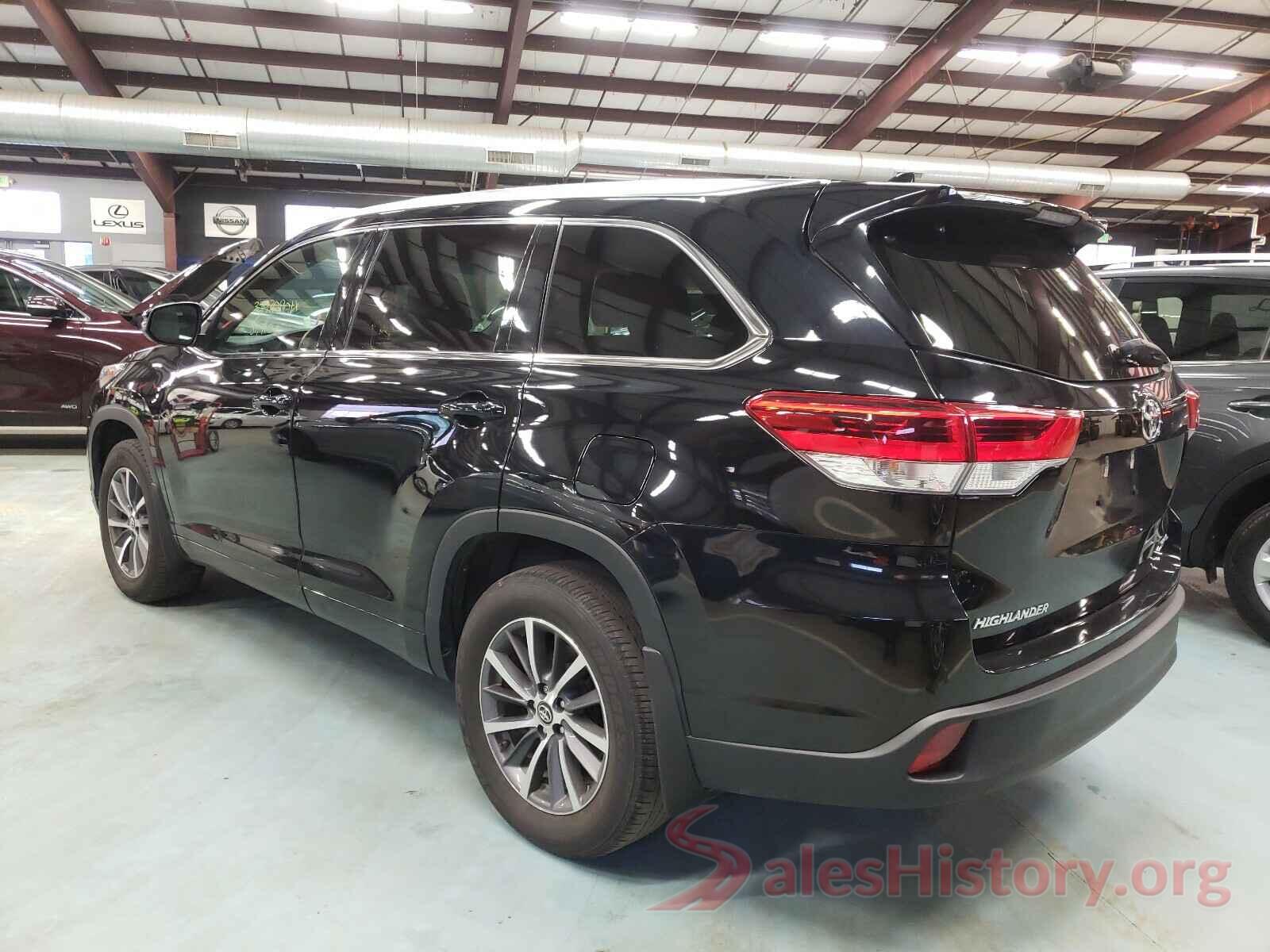 5TDJZRFH4HS391464 2017 TOYOTA HIGHLANDER