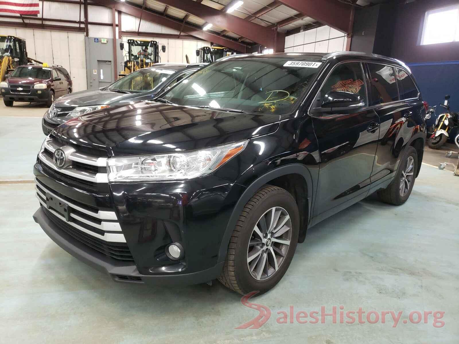 5TDJZRFH4HS391464 2017 TOYOTA HIGHLANDER