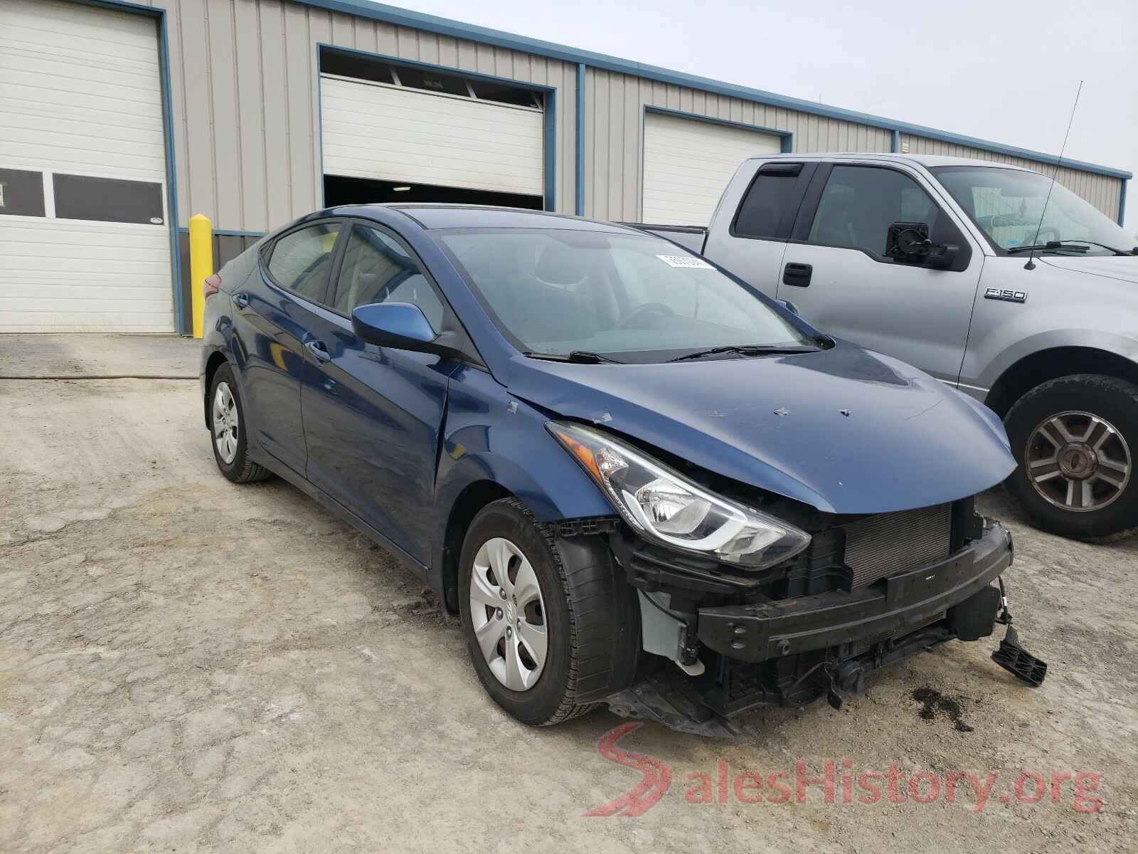 KMHDH4AE5GU517546 2016 HYUNDAI ELANTRA