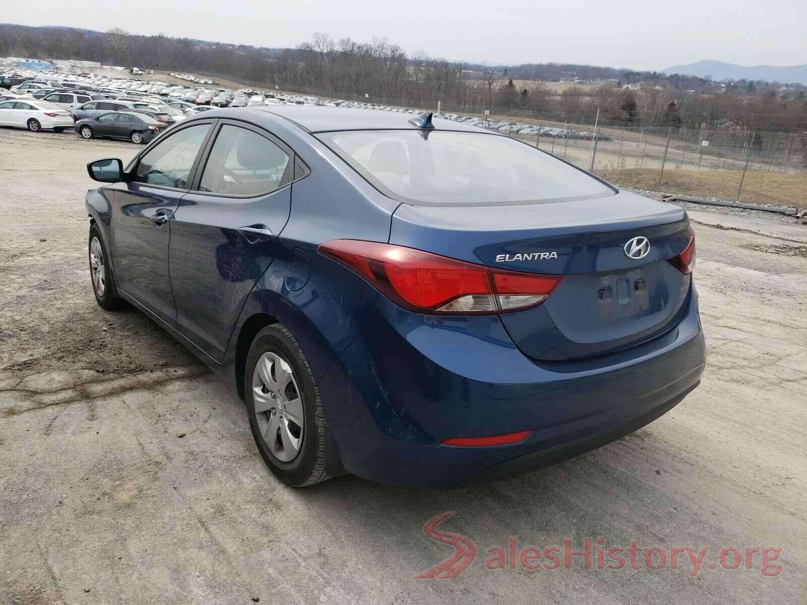 KMHDH4AE5GU517546 2016 HYUNDAI ELANTRA