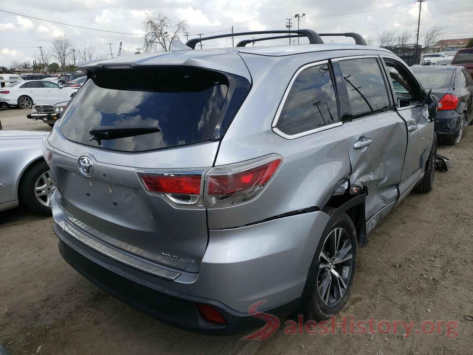 5TDJKRFH6GS264055 2016 TOYOTA HIGHLANDER