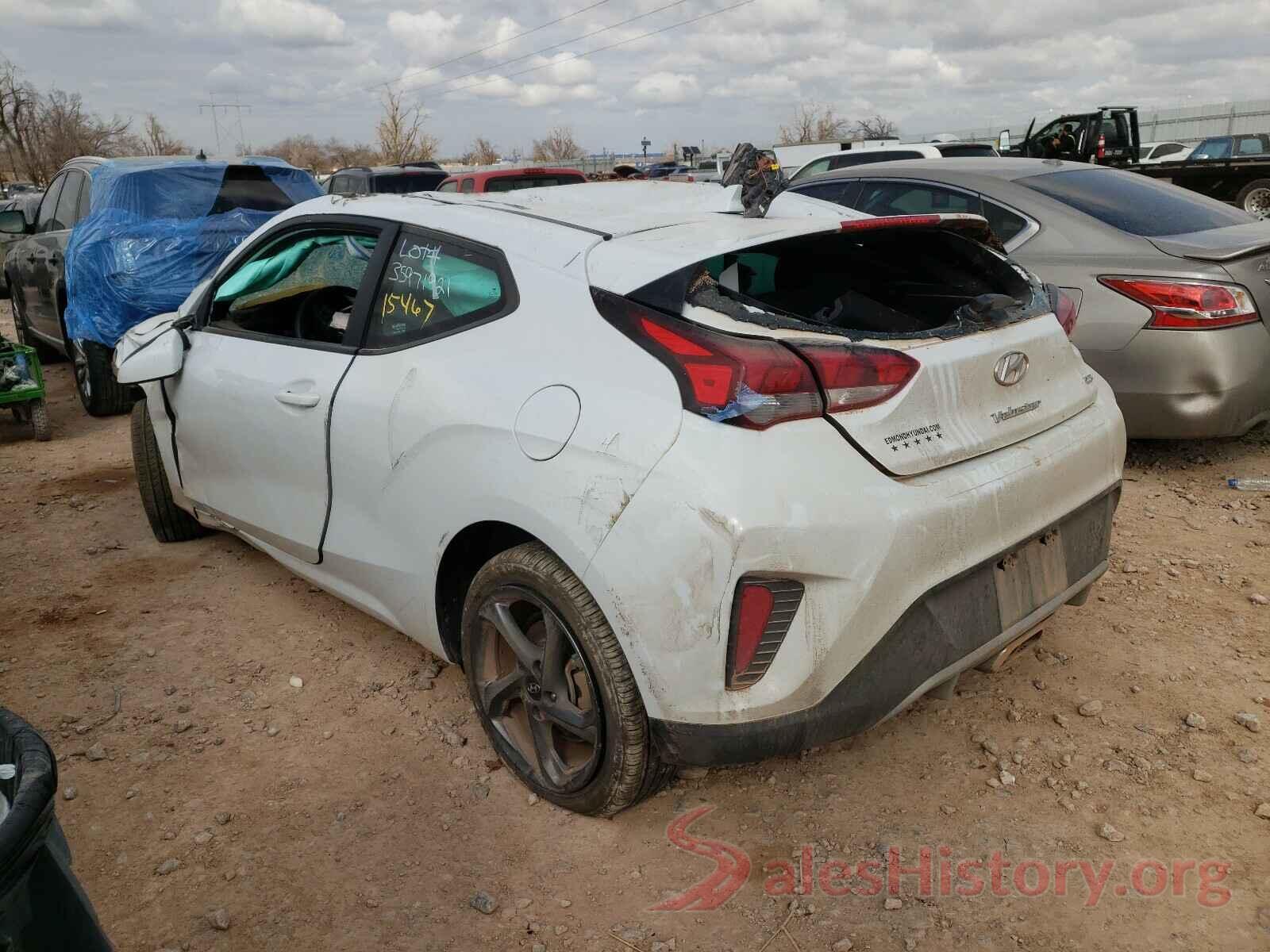 KMHTG6AF1MU032836 2021 HYUNDAI VELOSTER