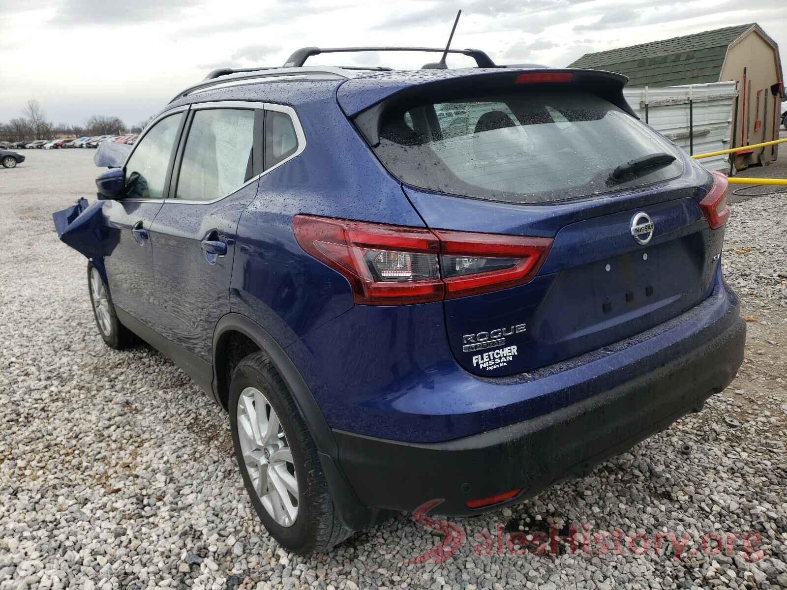 JN1BJ1CV7LW261651 2020 NISSAN ROGUE