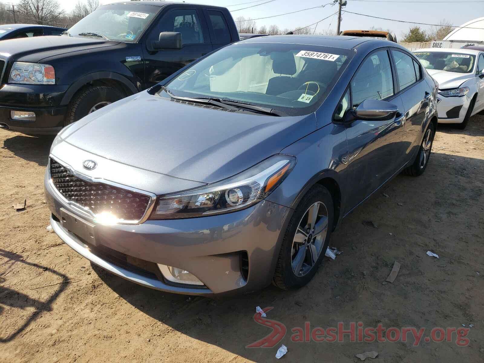 3KPFL4A77JE213539 2018 KIA FORTE