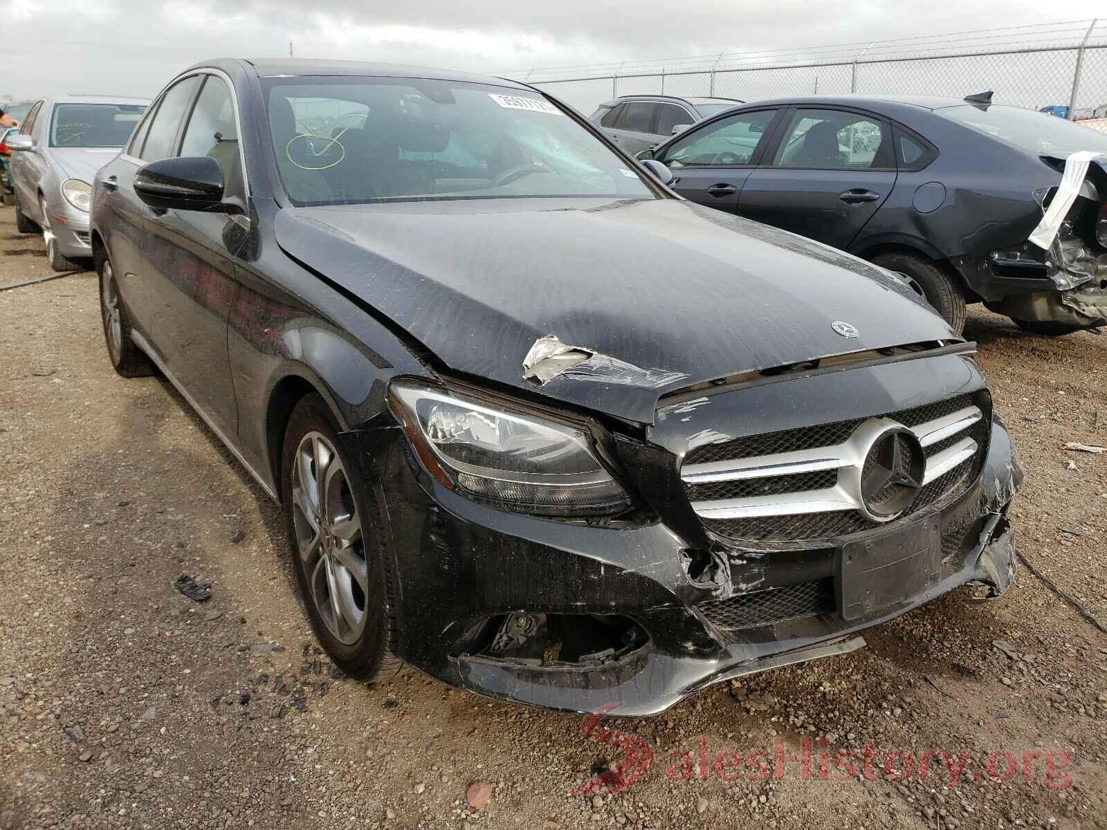 WDDWF4JB9JR390017 2018 MERCEDES-BENZ C CLASS