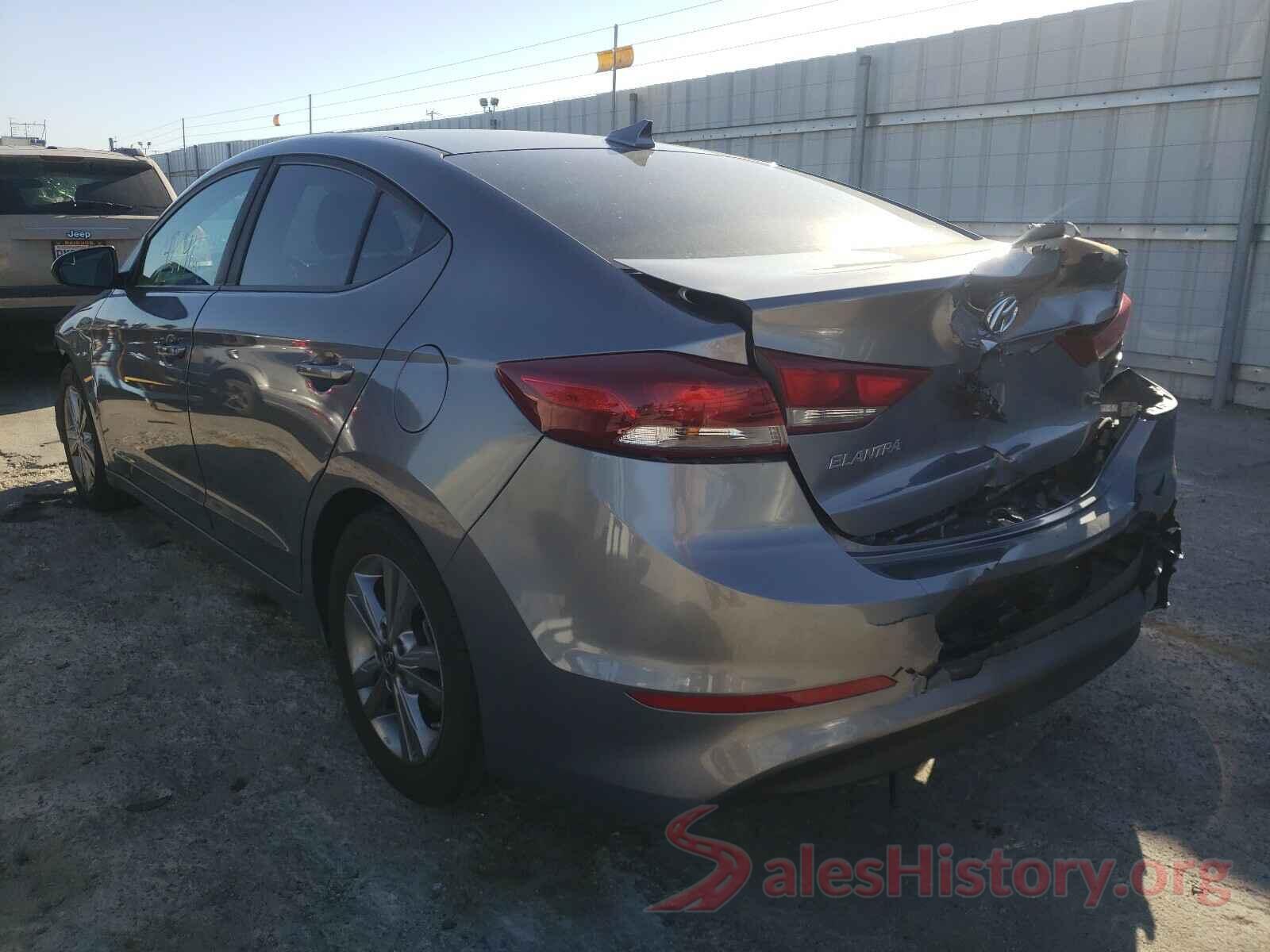 KMHD84LF2JU556186 2018 HYUNDAI ELANTRA