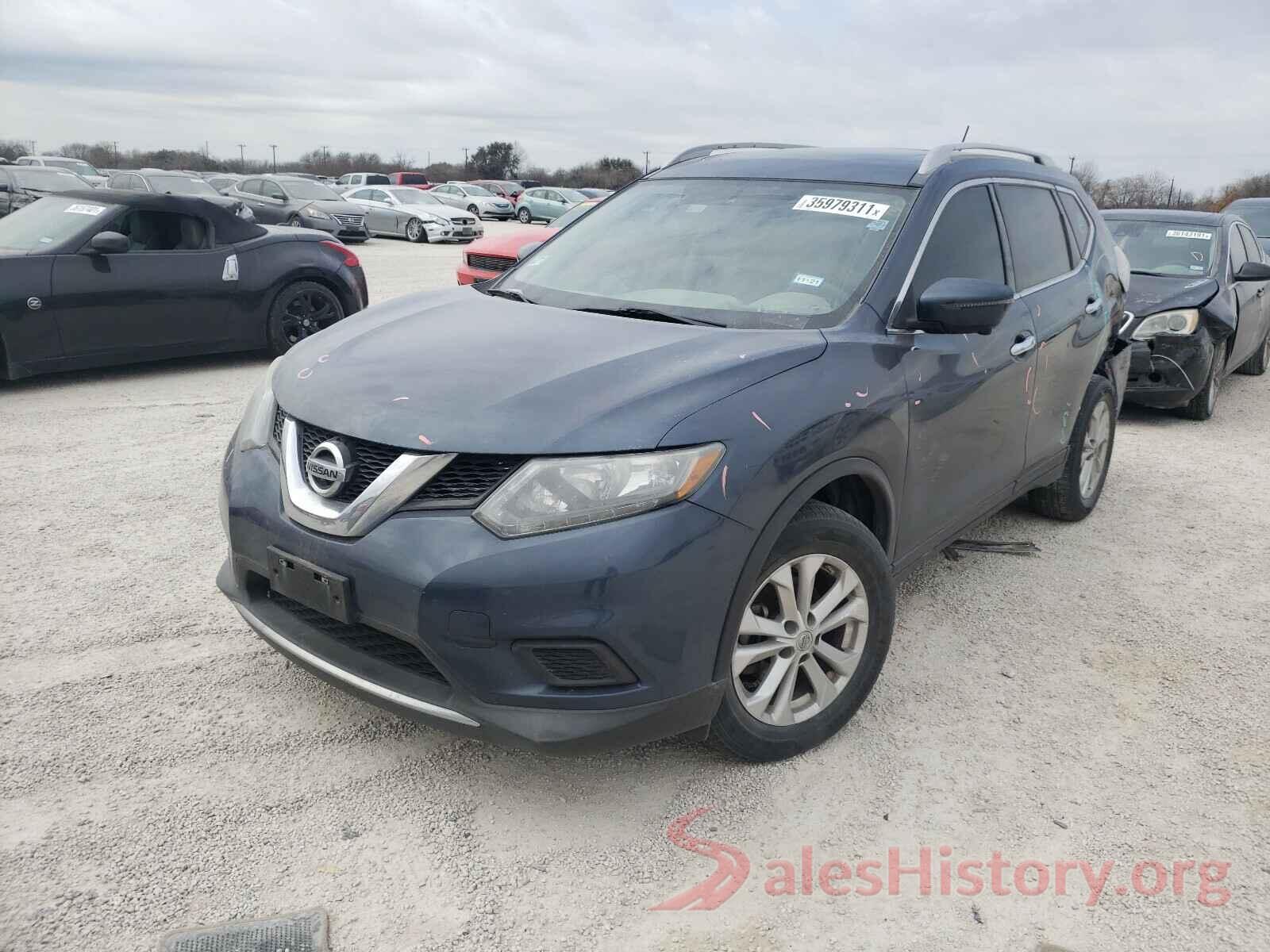 5N1AT2MT7GC734182 2016 NISSAN ROGUE