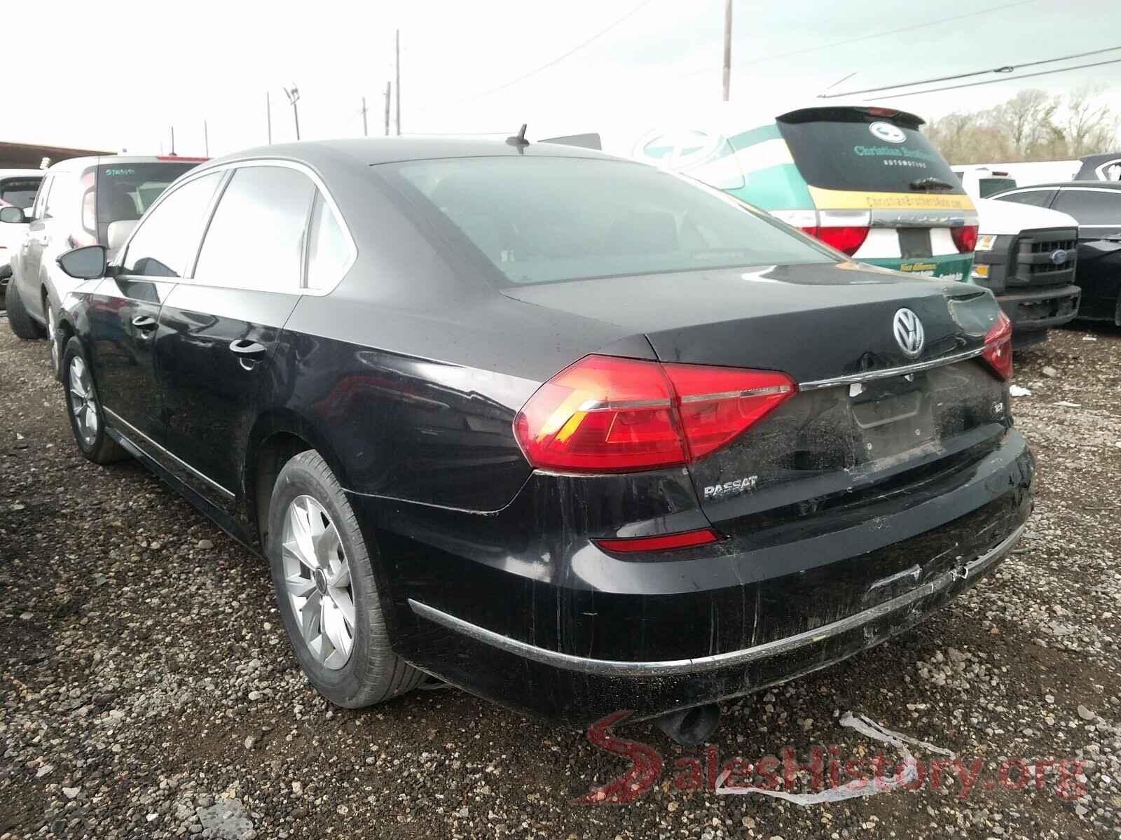 1VWAT7A38GC011301 2016 VOLKSWAGEN PASSAT