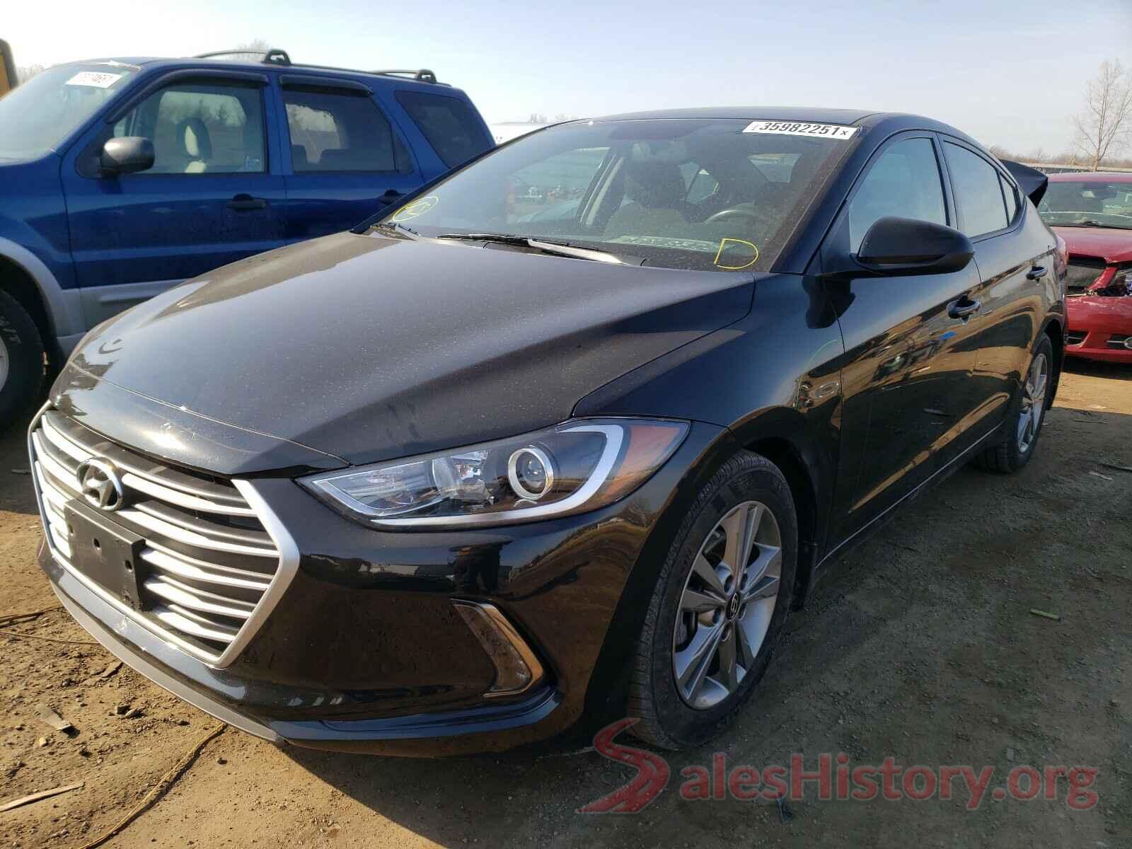 5NPD84LF1JH307523 2018 HYUNDAI ELANTRA