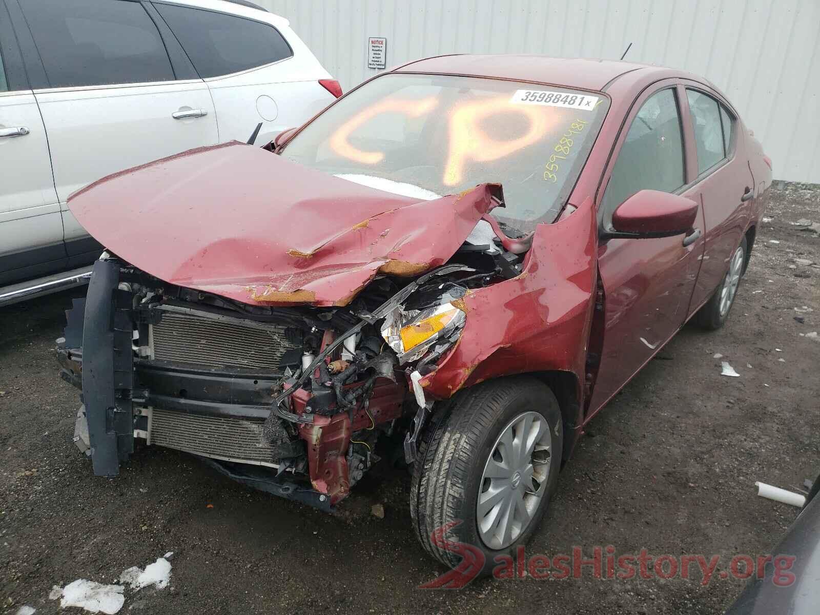 3N1CN7APXGL906966 2016 NISSAN VERSA