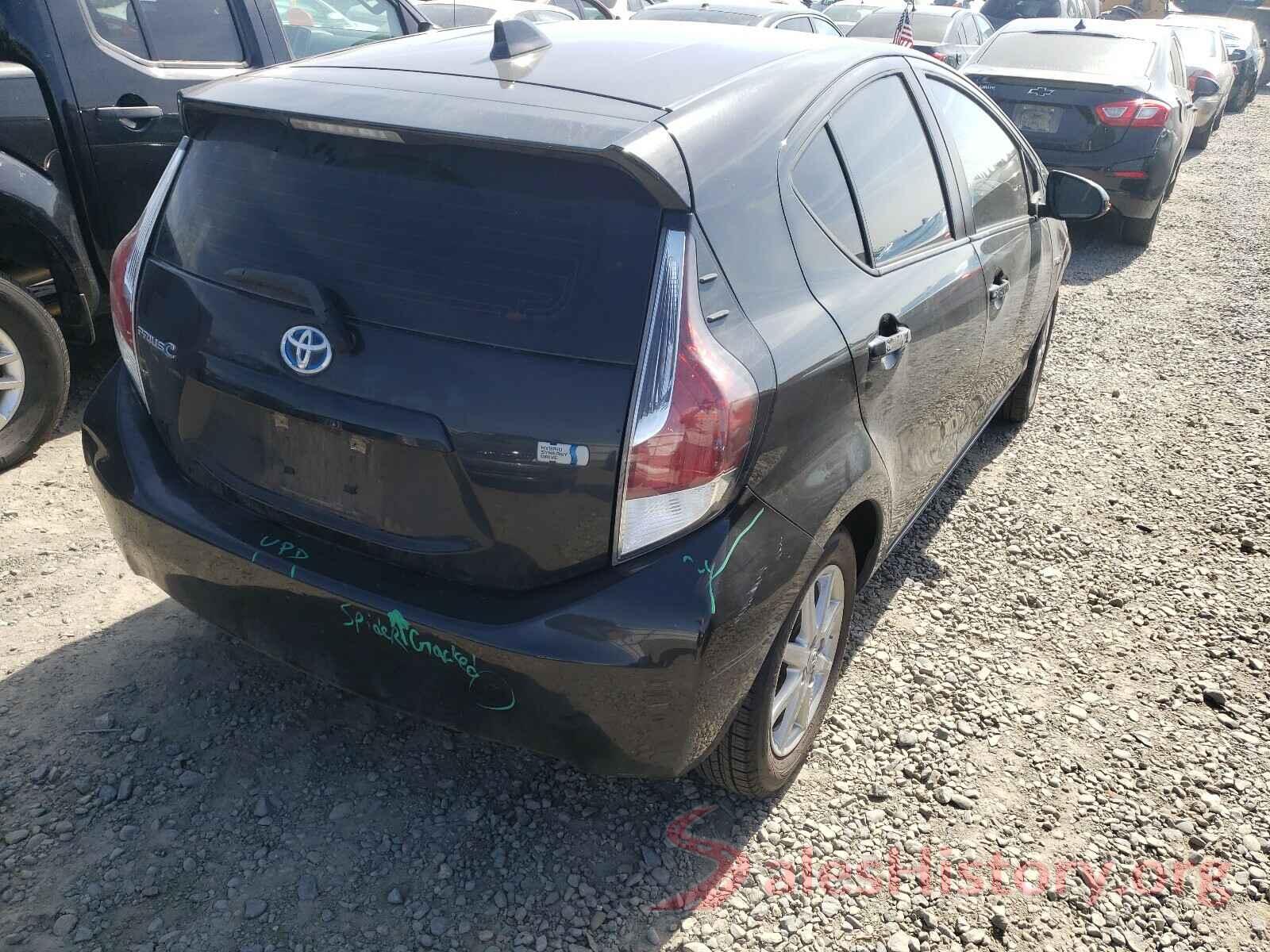 JTDKDTB36G1137244 2016 TOYOTA PRIUS