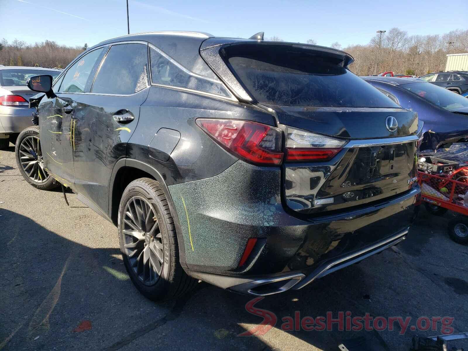 2T2BZMCA5HC120321 2017 LEXUS RX350