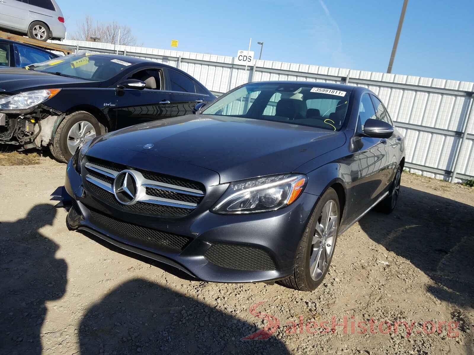 55SWF4KBXGU138816 2016 MERCEDES-BENZ C CLASS