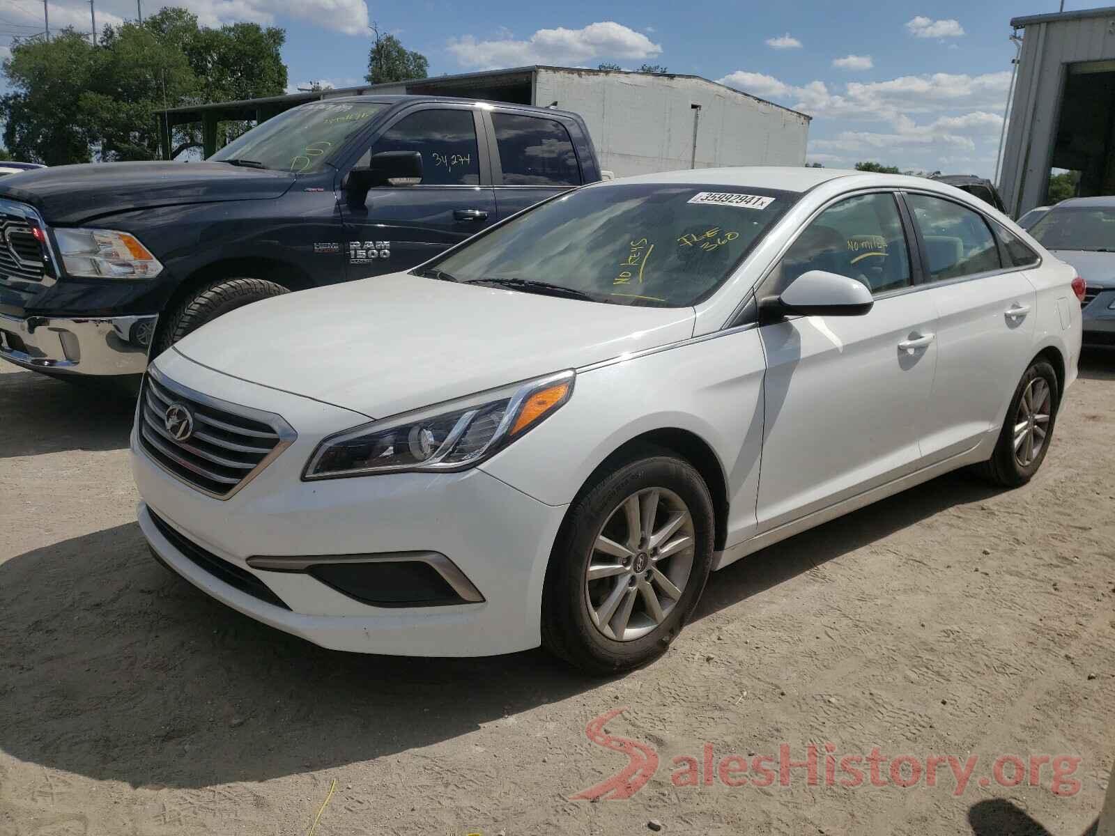 5NPE24AF5GH340882 2016 HYUNDAI SONATA