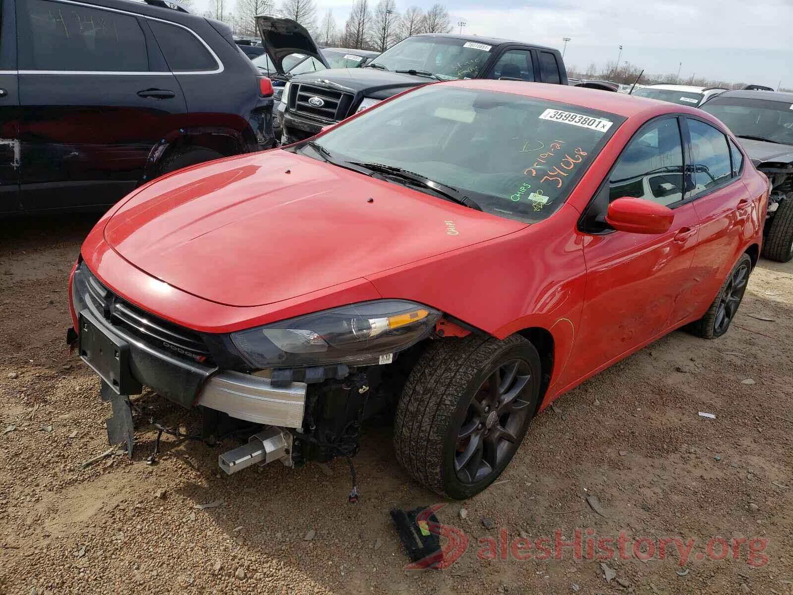 1C3CDFFA3GD796464 2016 DODGE DART